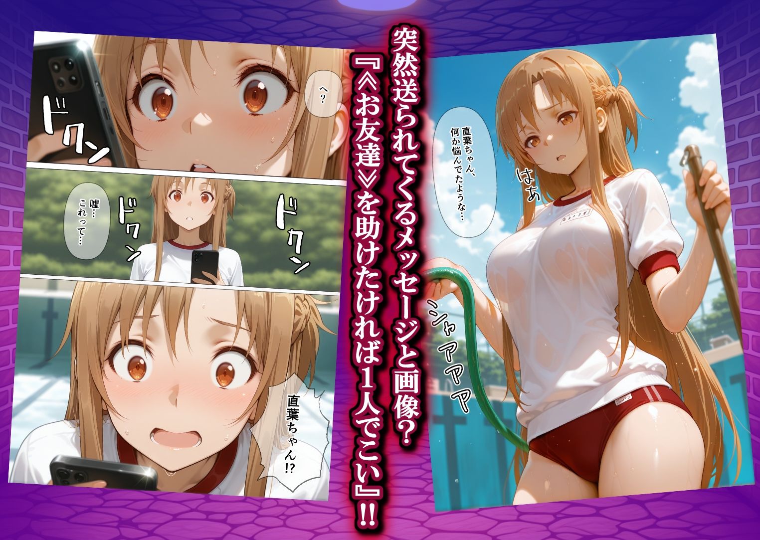 弱みを握られ製奴● 肉便器にされアヘ顔快楽地獄 女騎士編 - サンプル画像 2