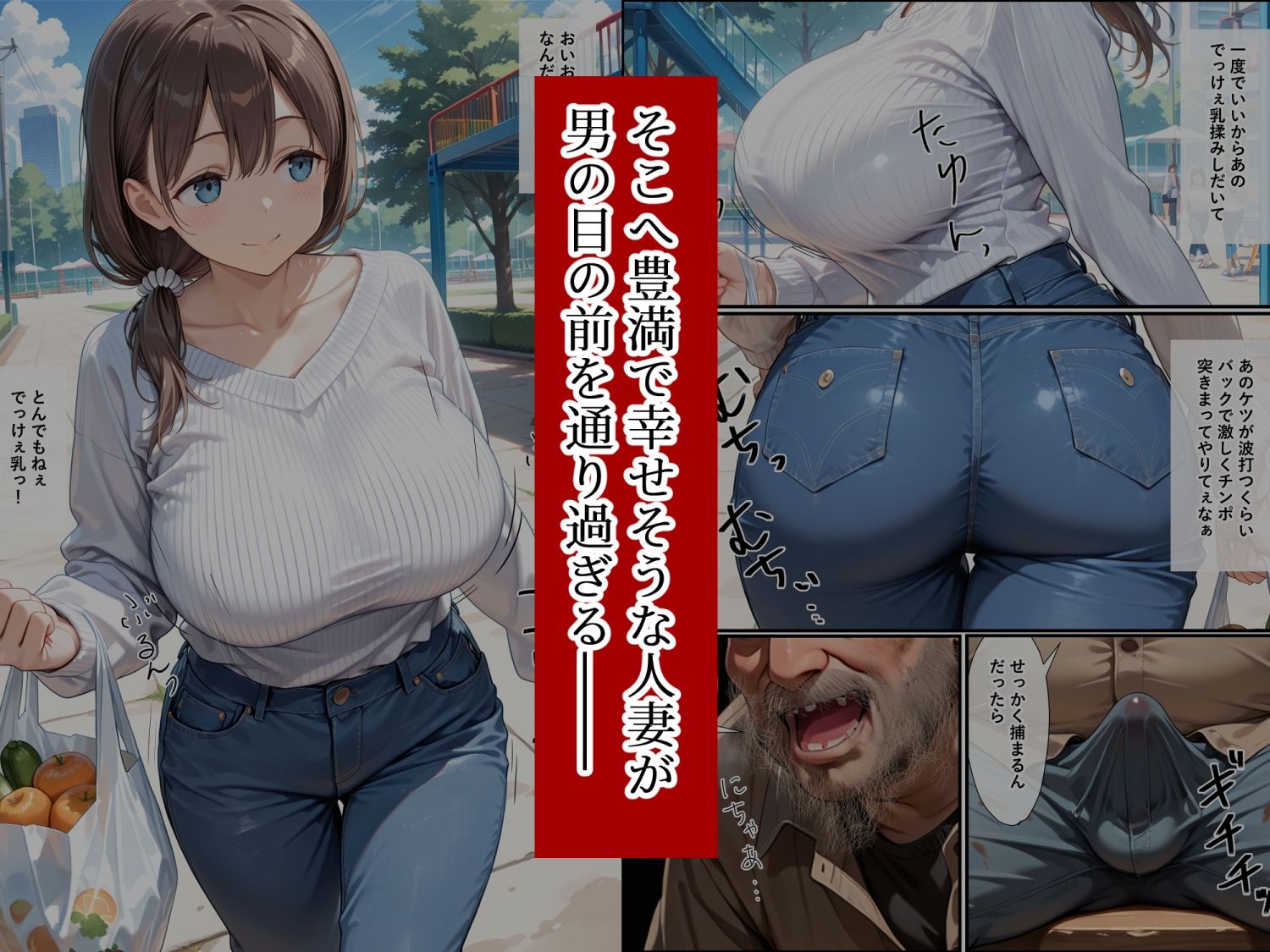 ホームレスレ〇プ - サンプル画像 2
