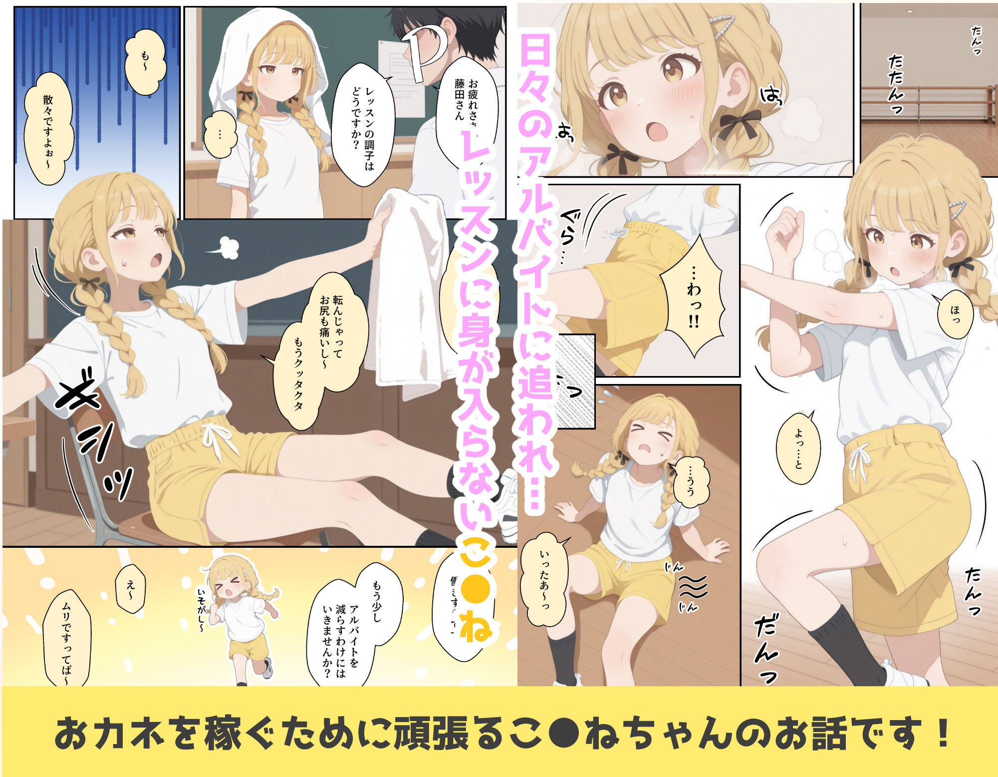 こ●ねちゃんは稼ぎたい！ - サンプル画像 1
