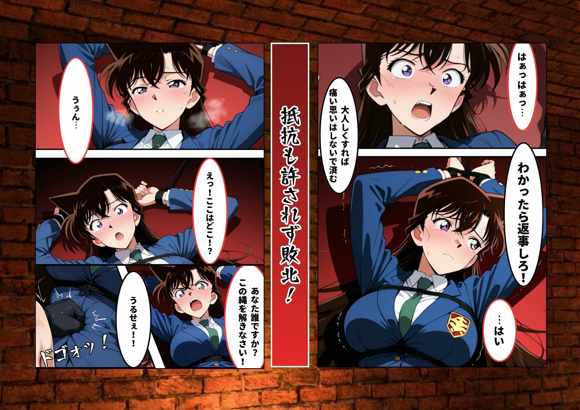 名探偵コカン  漆黒の強●魔（レイパー） - サンプル画像 4