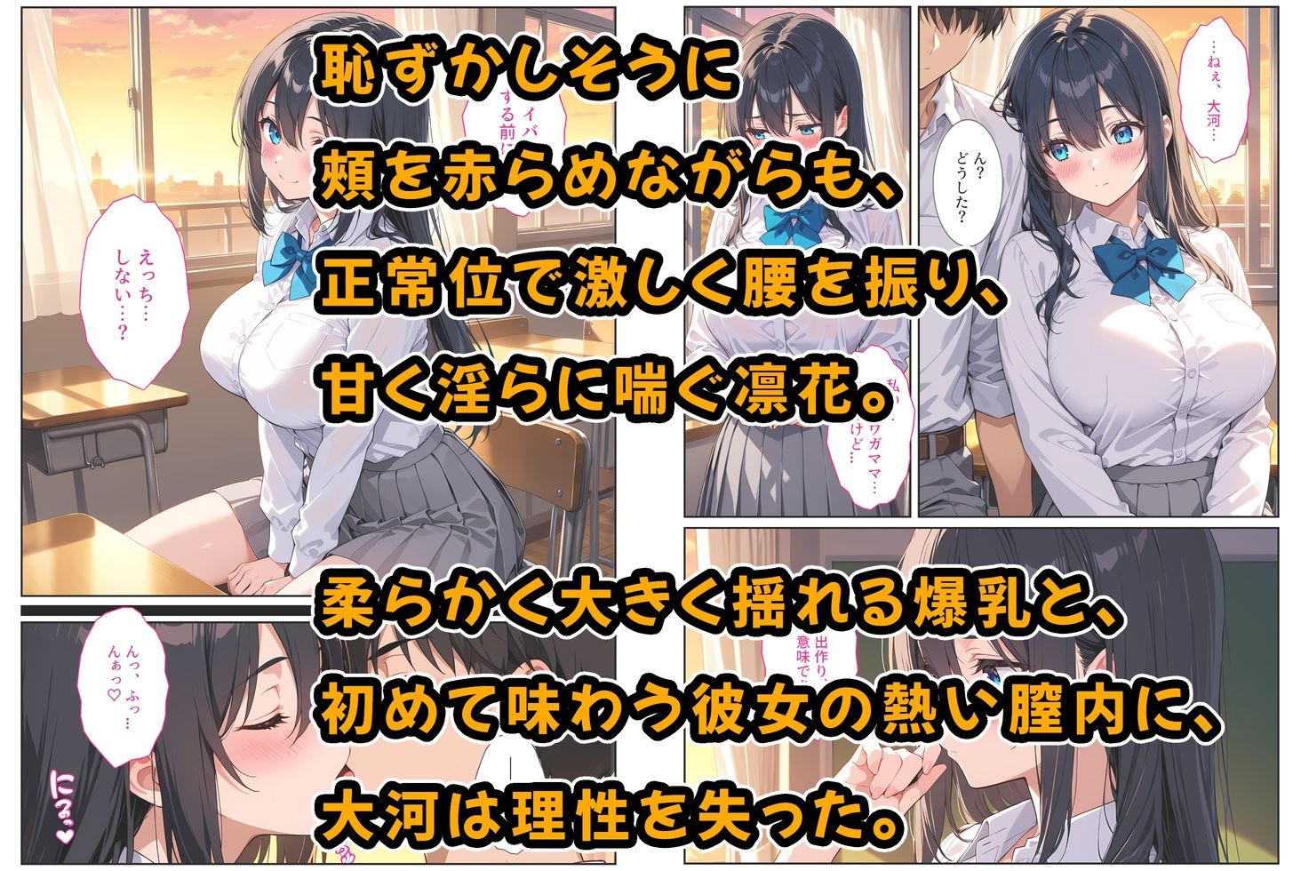 卒業式に処女をくれた爆乳幼馴染がAV女優になっていたので俺の愛とセックスで取り戻す！ - サンプル画像 2