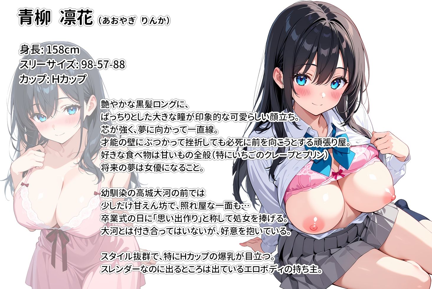 卒業式に処女をくれた爆乳幼馴染がAV女優になっていたので俺の愛とセックスで取り戻す！ - サンプル画像 10