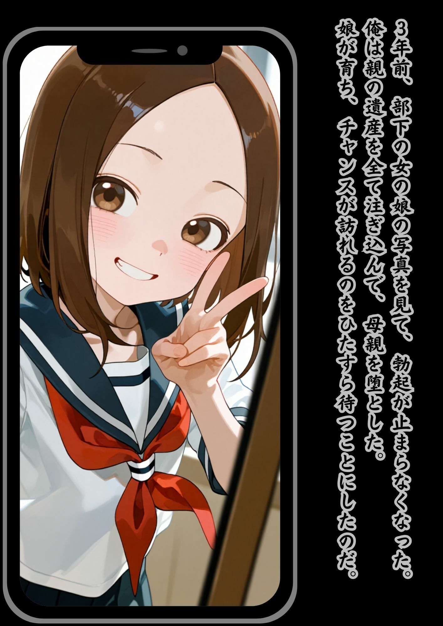 ［漫画仕立て］私、義父に犯●れてます 総集編 - サンプル画像 1