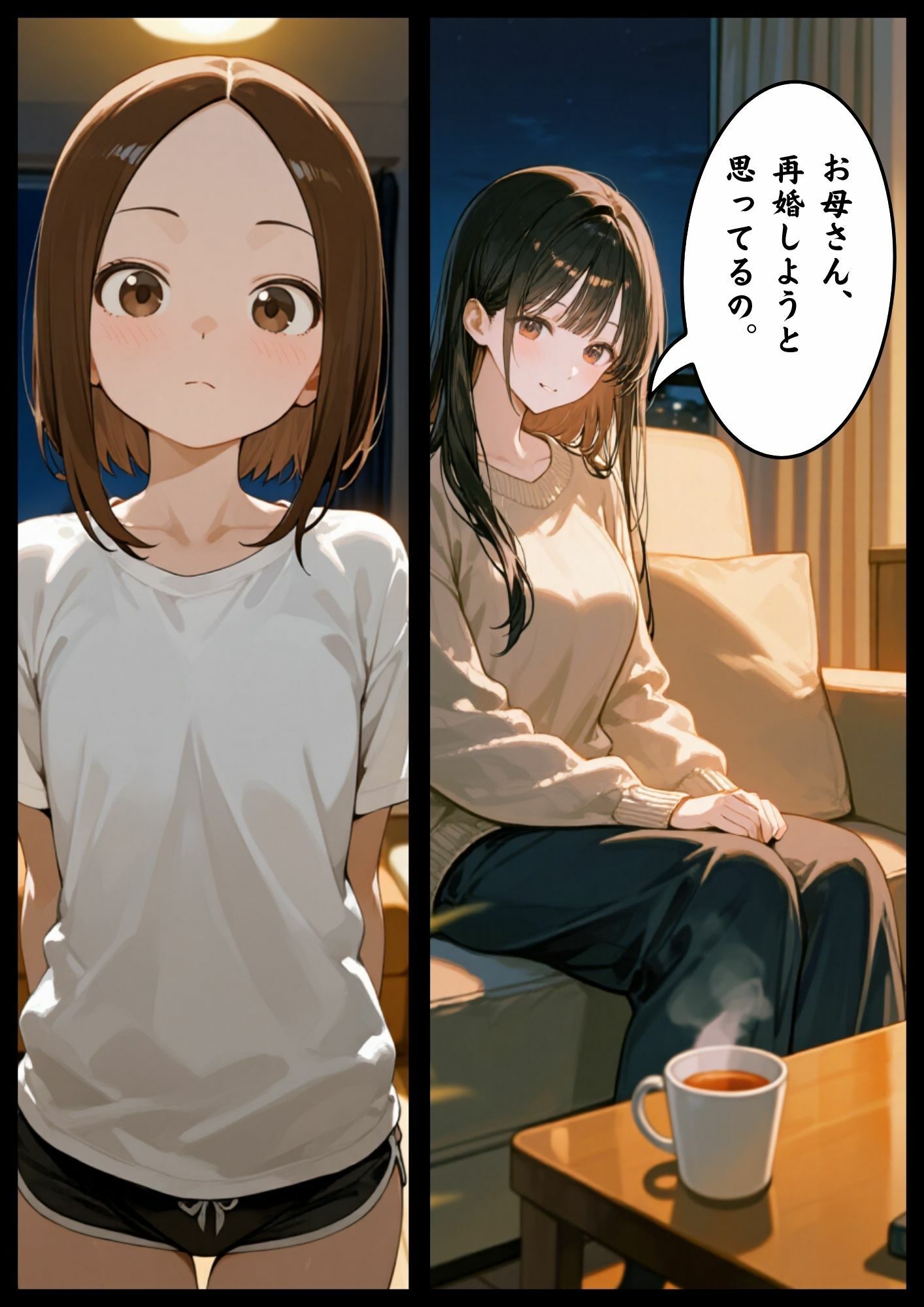 ［漫画仕立て］私、義父に犯●れてます 総集編 - サンプル画像 2