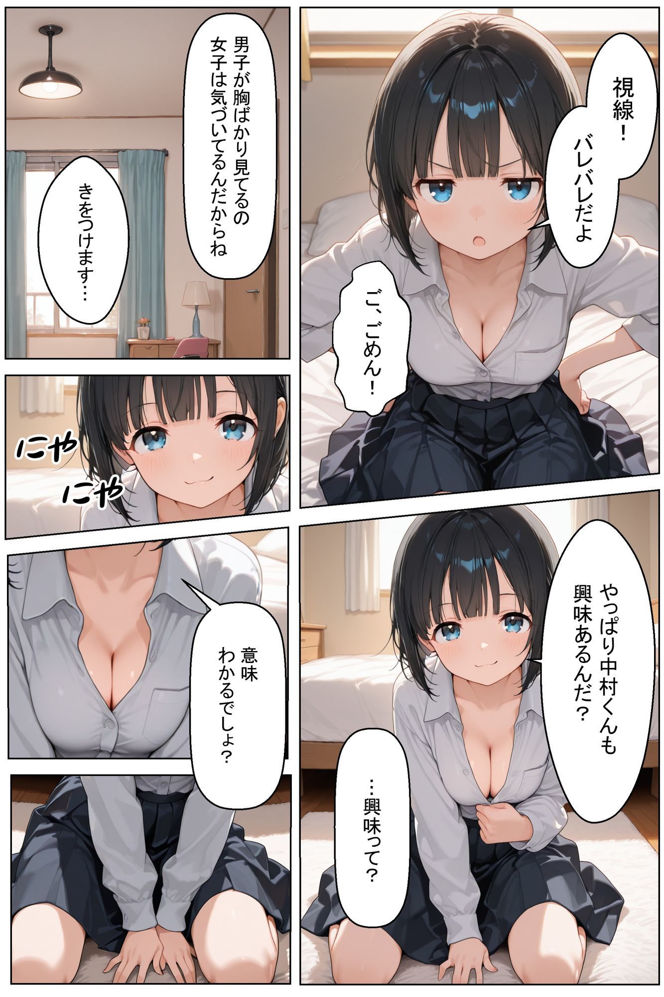 初めてできた彼女は巨乳のクラスメイトでした - サンプル画像 7
