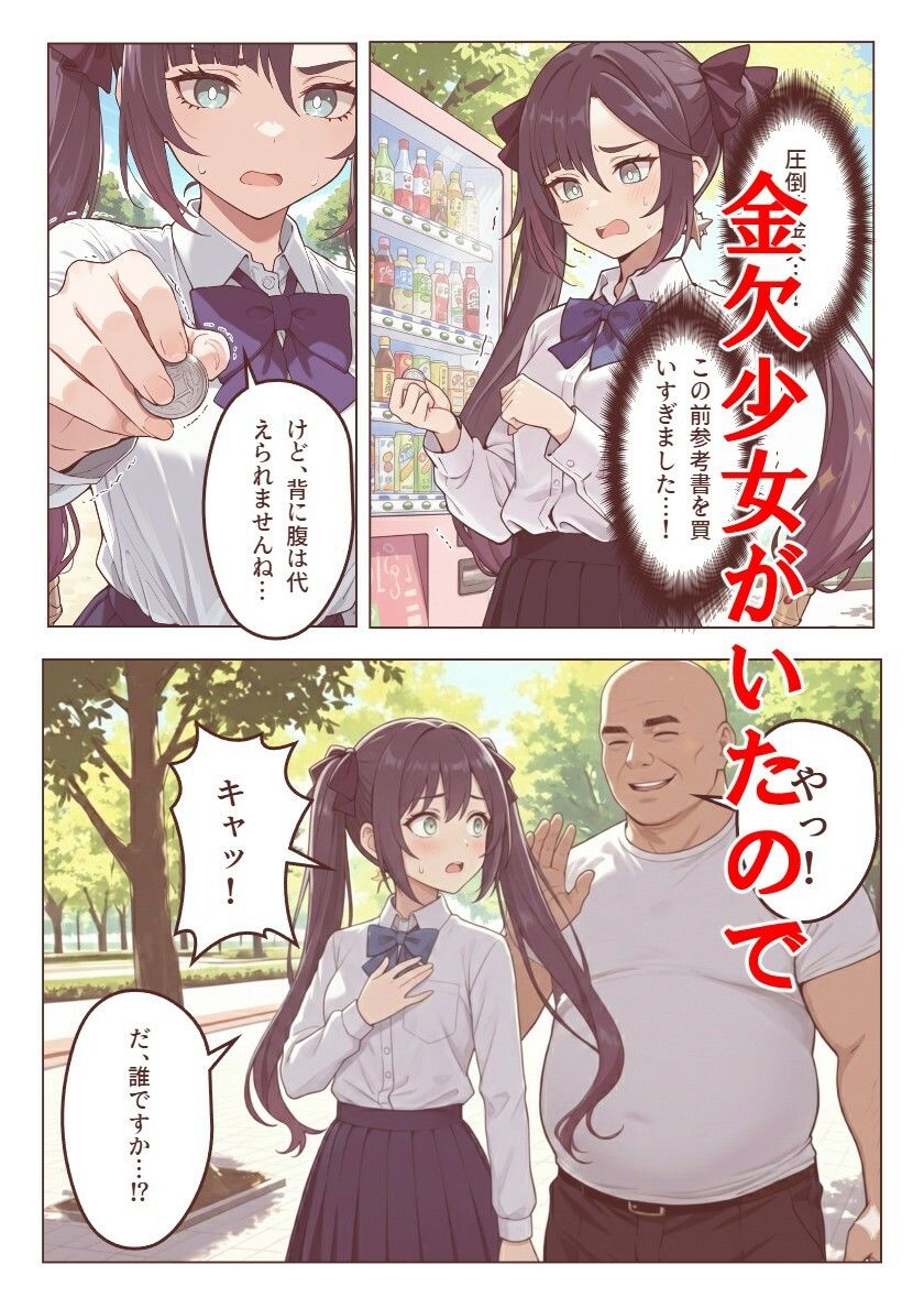 どこかで見た金欠美少女を指先一つで肉便器化 - サンプル画像 1