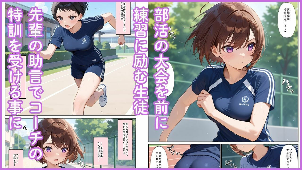 悪徳コーチの卑猥な特訓 - サンプル画像 1