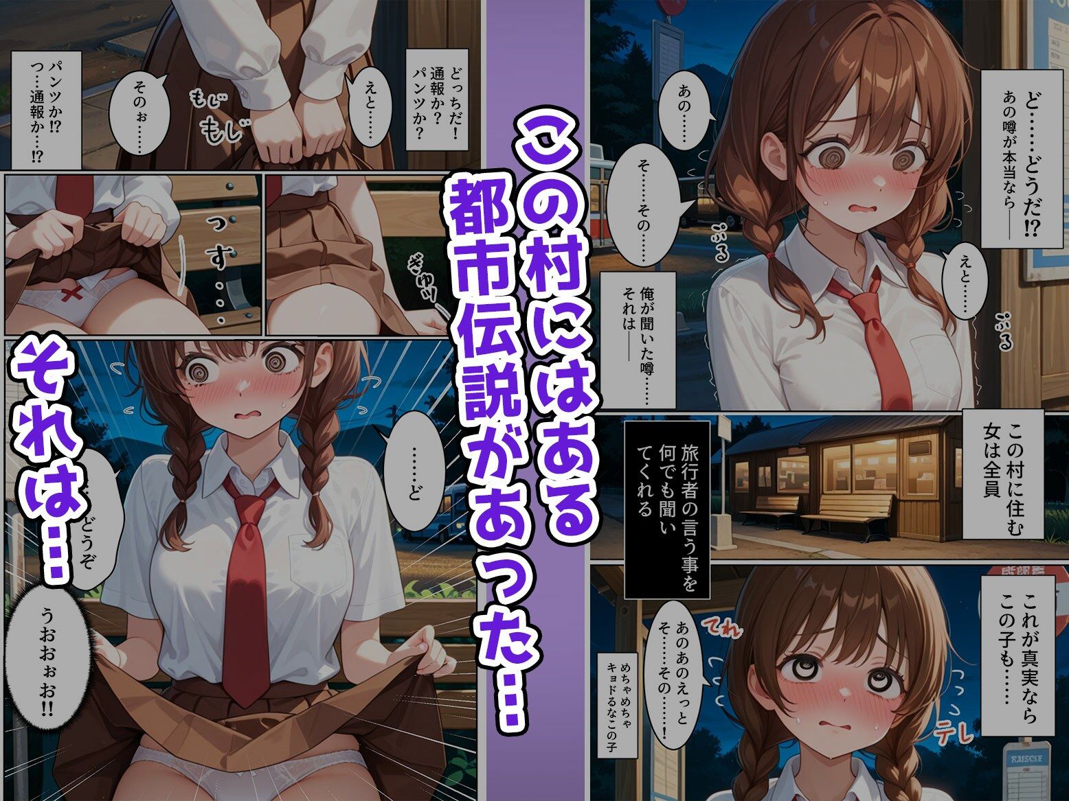 言いなり村〜この村の女は「なぜか」何でもしてくれる〜 - サンプル画像 1