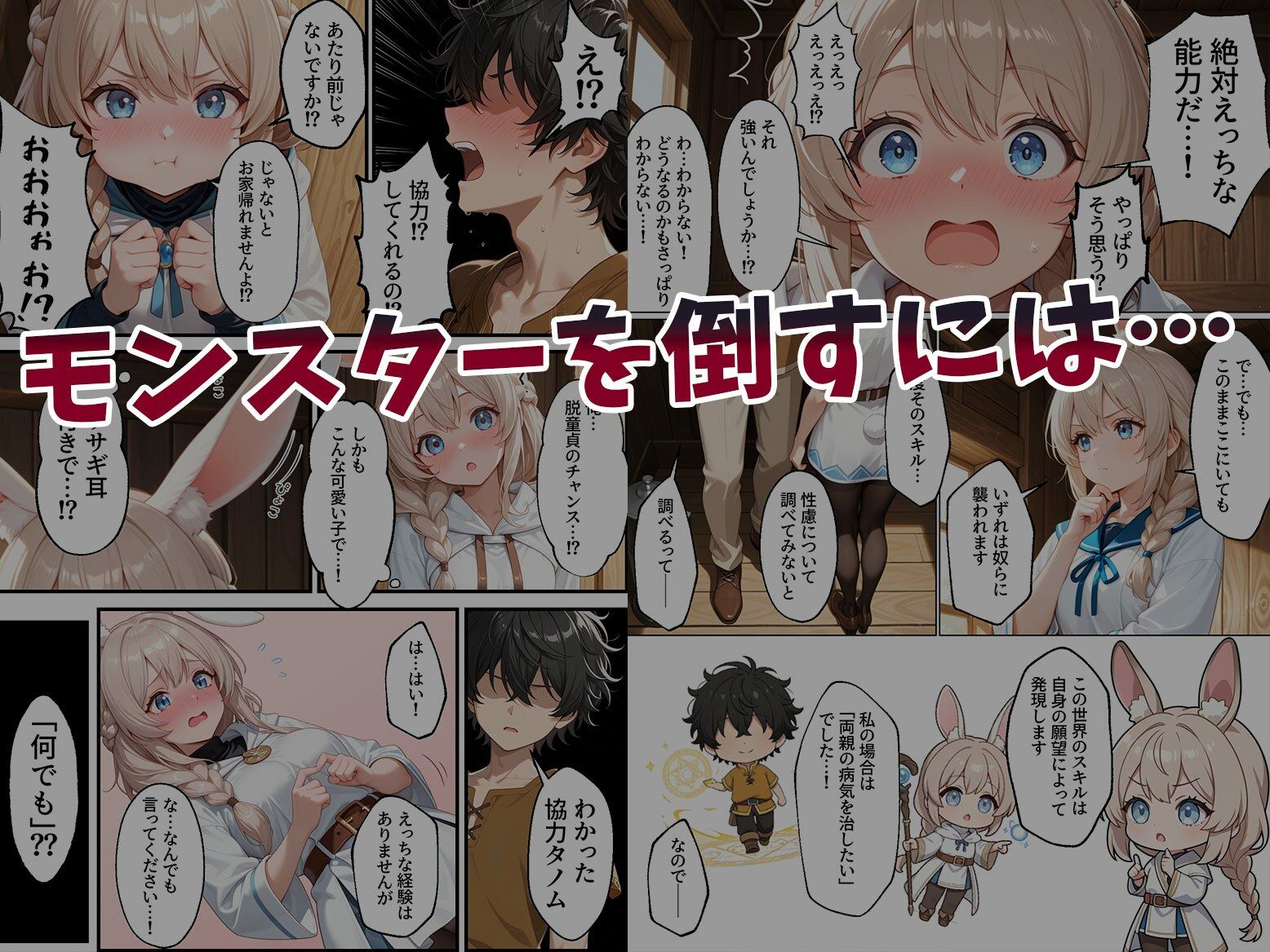 童貞転生 〜異世界転生した俺のスキルが性虜だった件〜 - サンプル画像 4