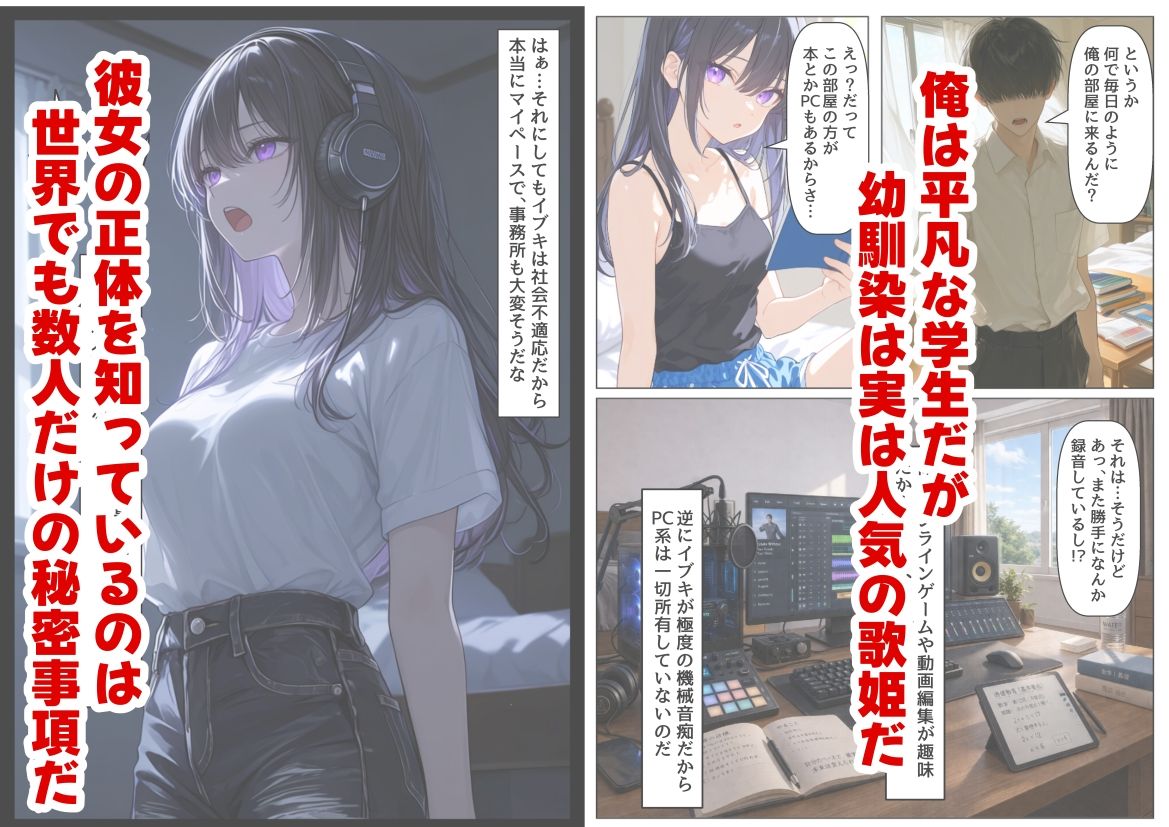 俺の幼馴染は、実は世界的な歌姫だった件 - サンプル画像 1
