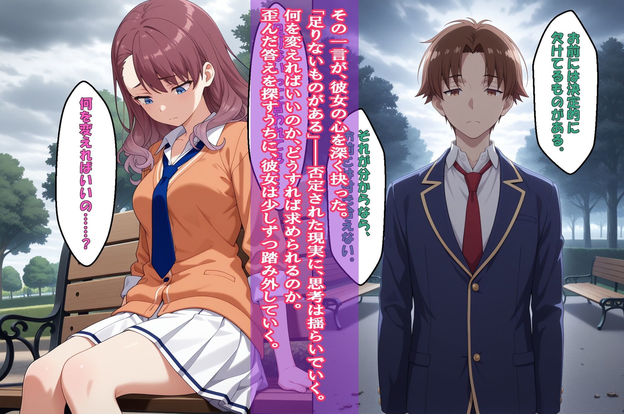「追い詰められる優等生、崩壊寸前」（阪〇有〇）＆『彼に選ばれるための禁断指導』（佐藤〇耶）2冊セット、動画11本 - サンプル画像 6