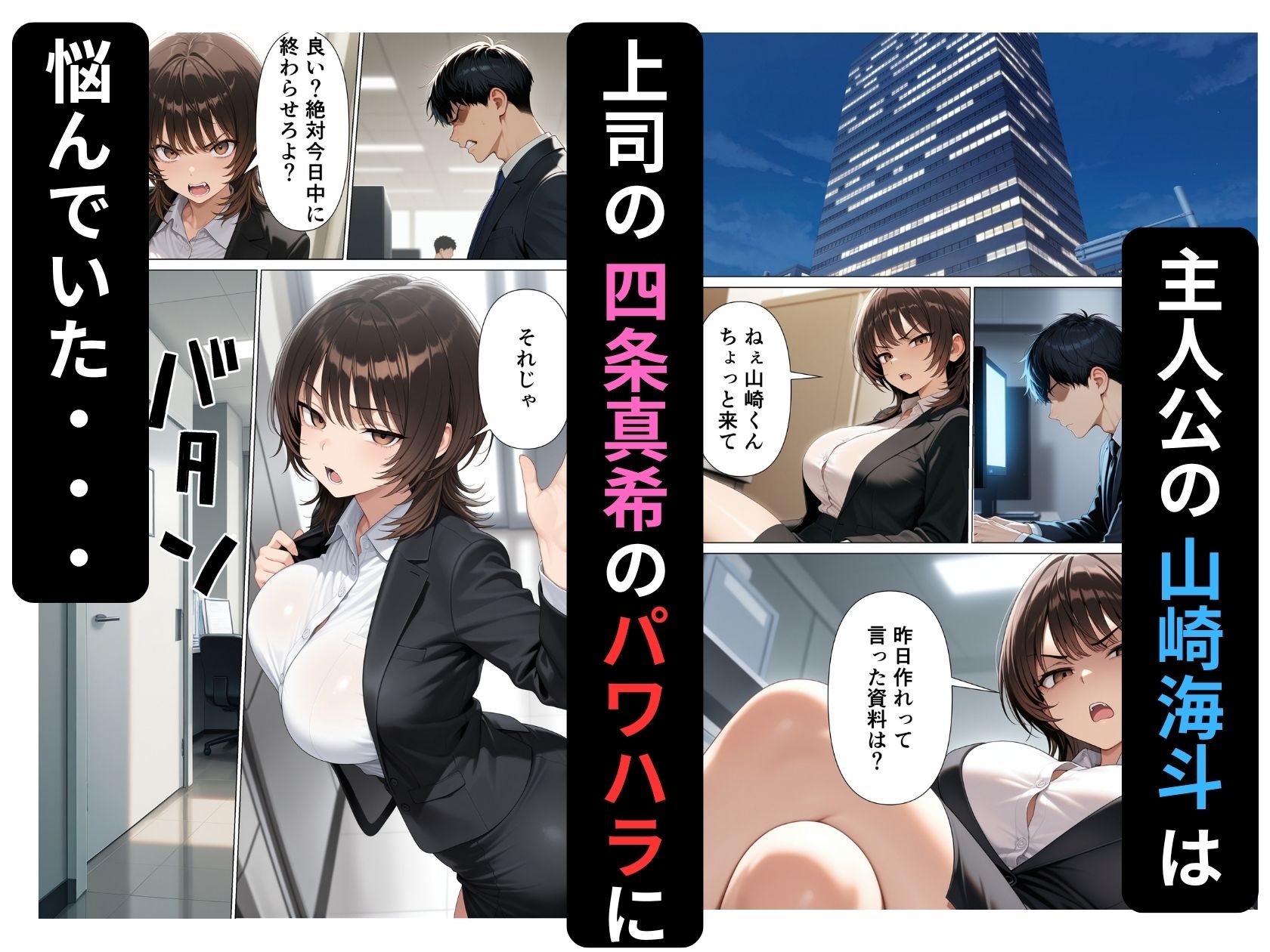 パワハラ上司に催●をかけてメス堕ちNTRした話 - サンプル画像 1