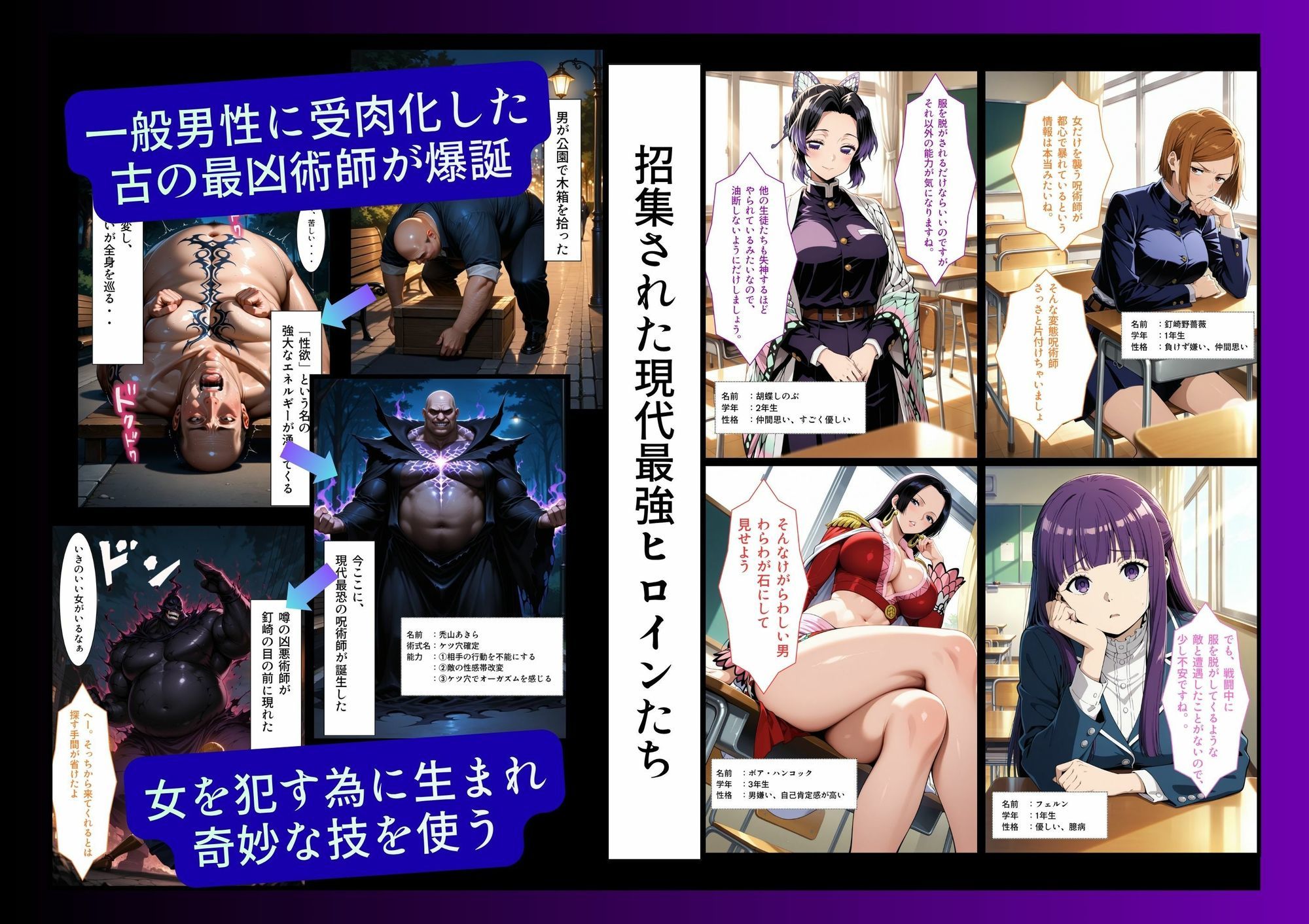 最強ヒロインたちのケツ穴確定物語 - サンプル画像 1