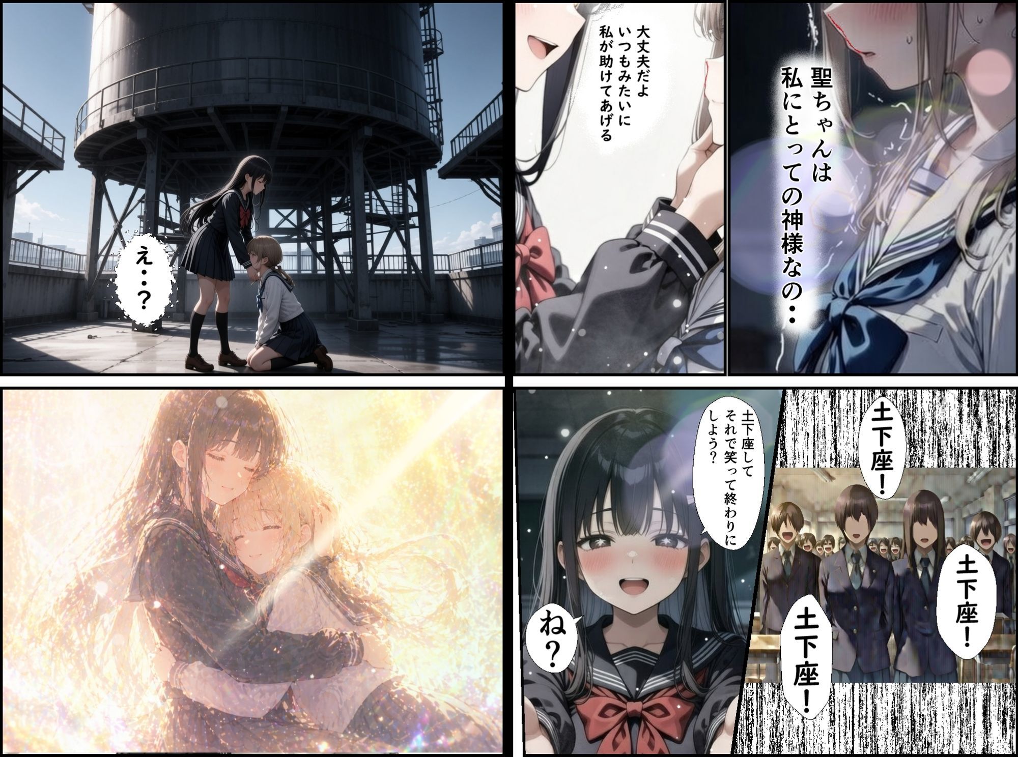 聖域解体  ークラス全員に壊された私を、親友が永遠に所有するまでー - サンプル画像 3