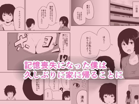 記憶喪失の僕は母さんとセックスする - サンプル画像 1