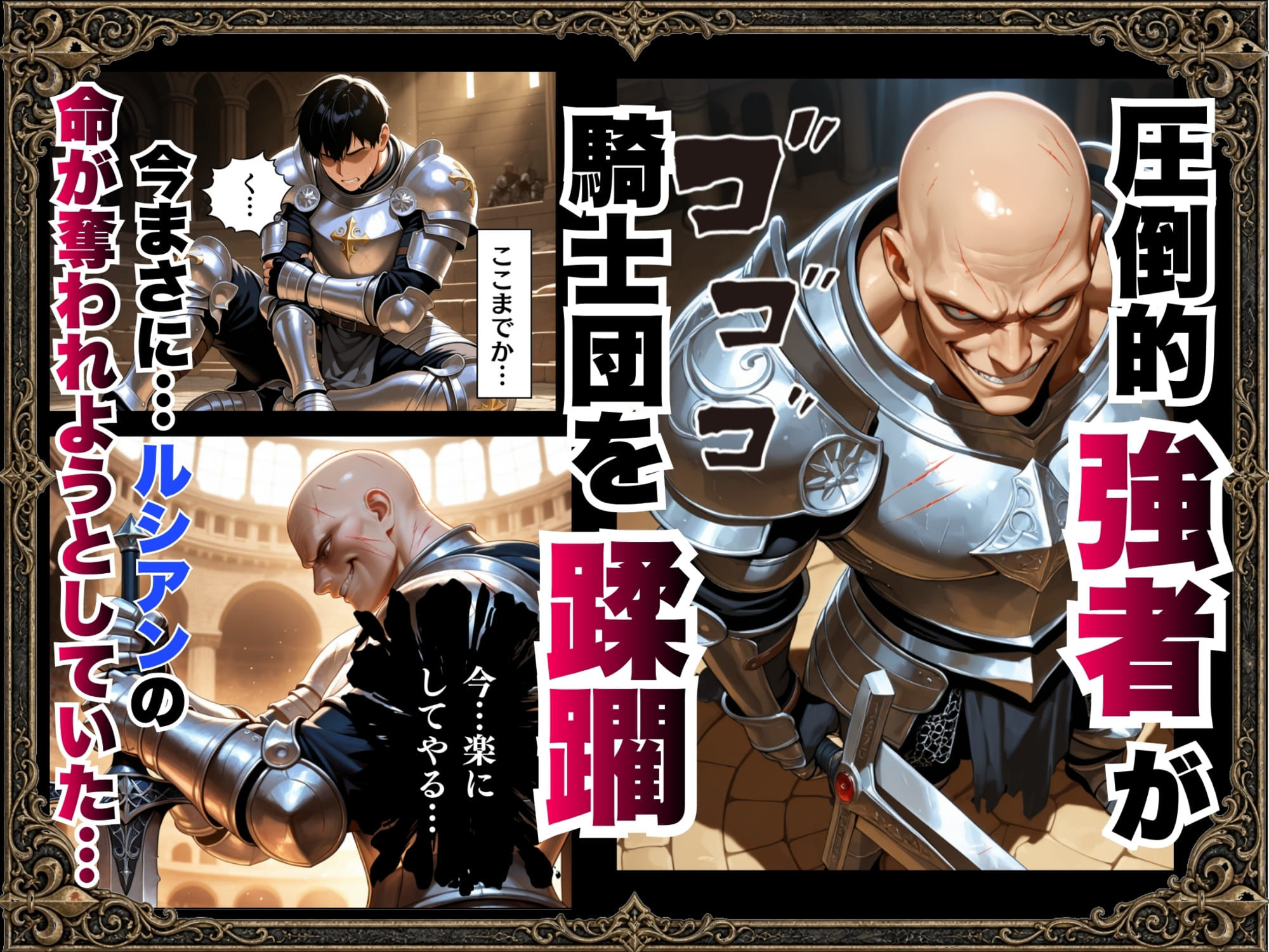 敗北騎士アリス〜メス堕ちNTR〜 - サンプル画像 3