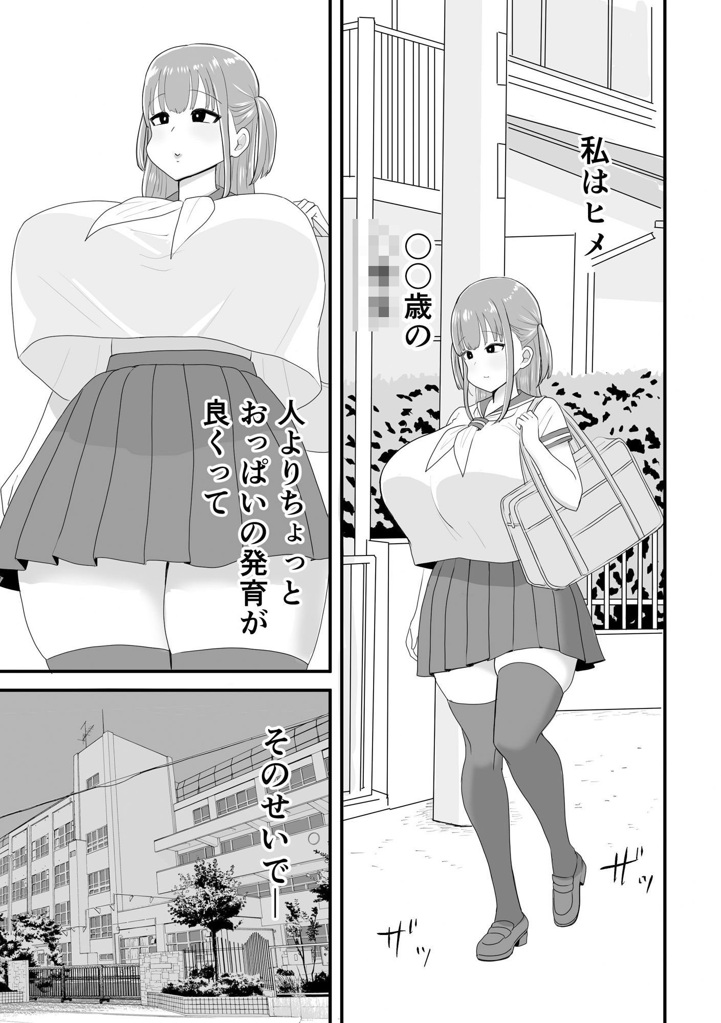 帰宅後、お兄ちゃんと。〜爆乳妹ヒメのストレス発散SEX〜 - サンプル画像 1
