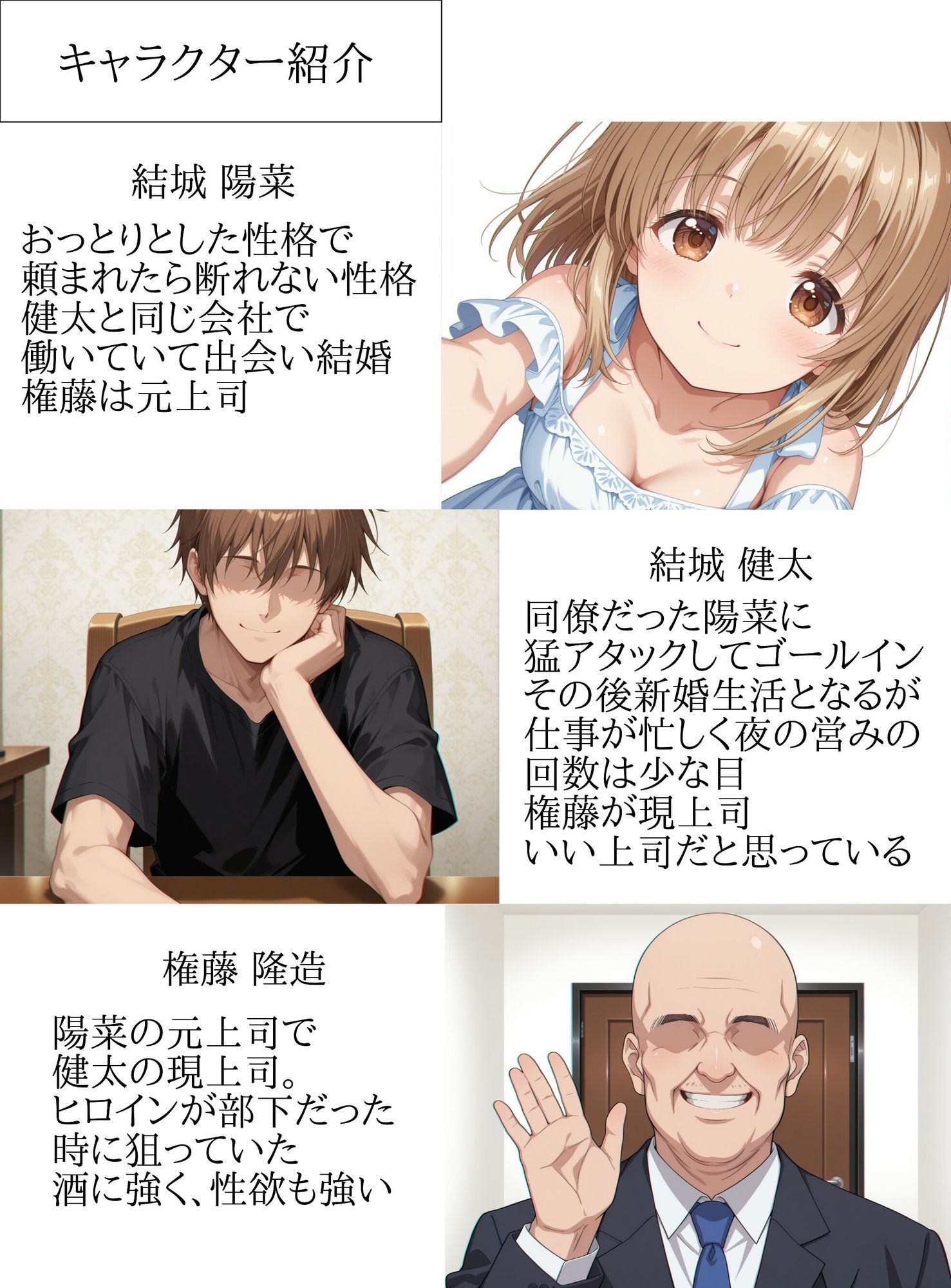 寝取られた新妻堕ちた胎 - サンプル画像 1