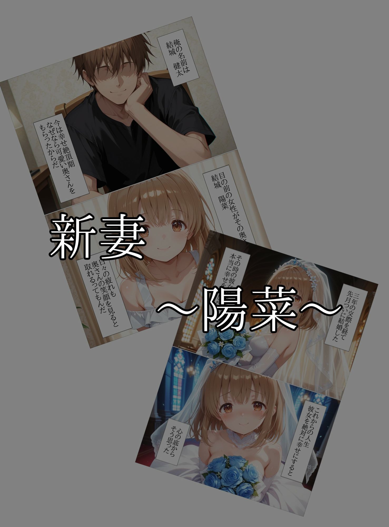 寝取られた新妻堕ちた胎 - サンプル画像 2