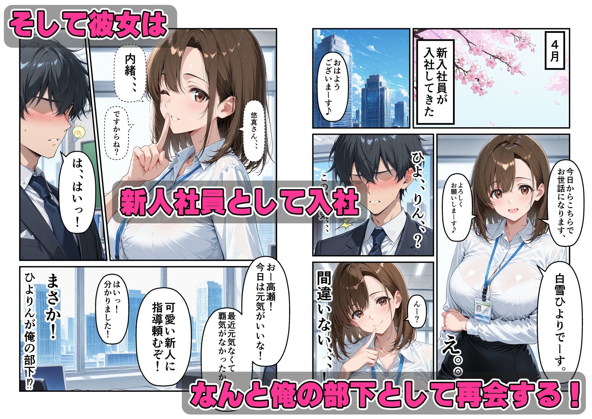 あざと可愛い風俗嬢は俺の部下？実はドMな彼女に生はめセックス〜俺のチンポでイキまくる - サンプル画像 3