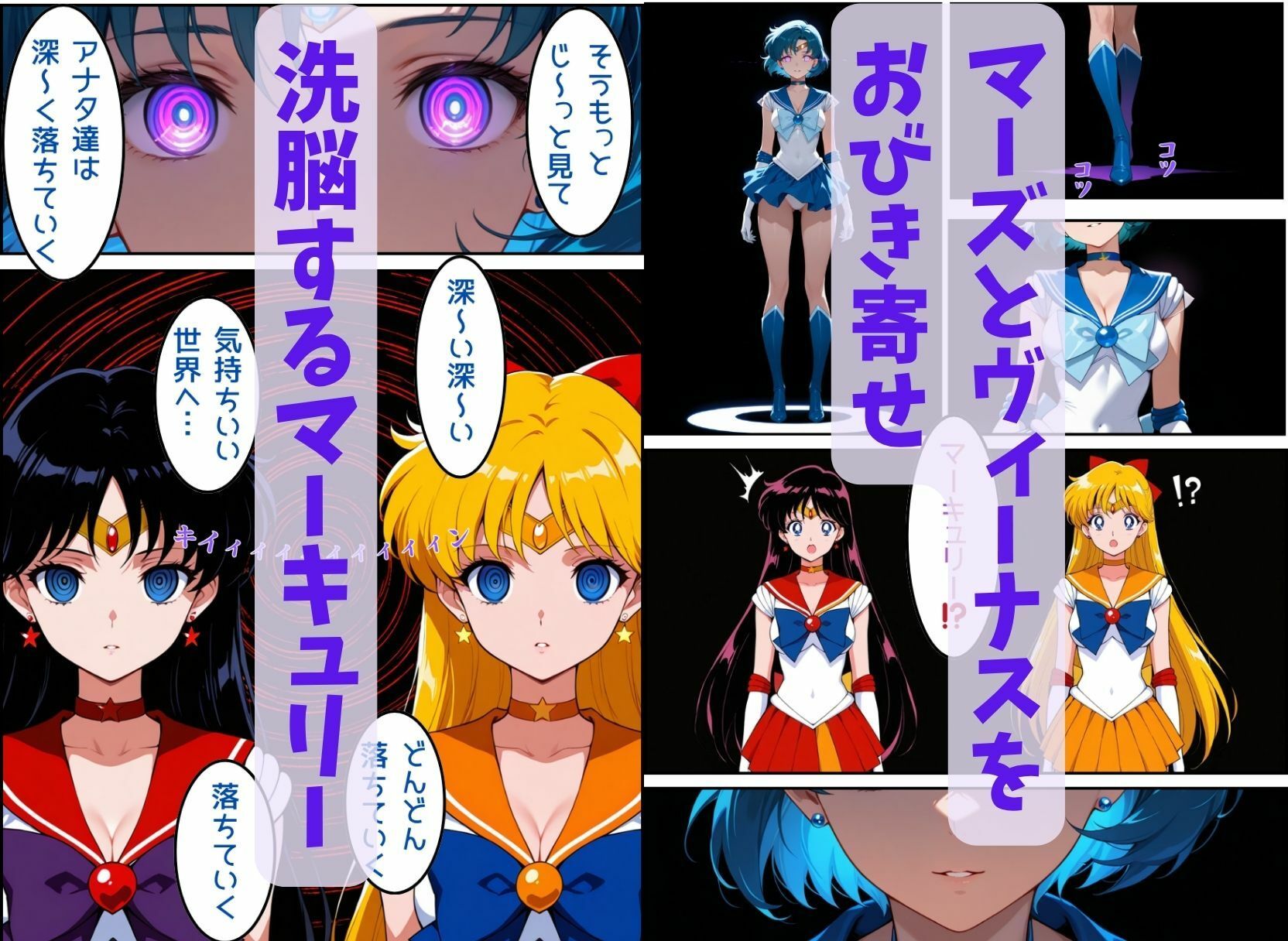 美少女催●セーラードール 〜セーラーヒロインは洗脳されて催●人形になる〜 - サンプル画像 4