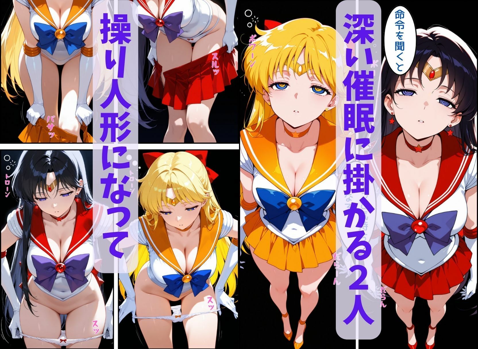 美少女催●セーラードール 〜セーラーヒロインは洗脳されて催●人形になる〜 - サンプル画像 5
