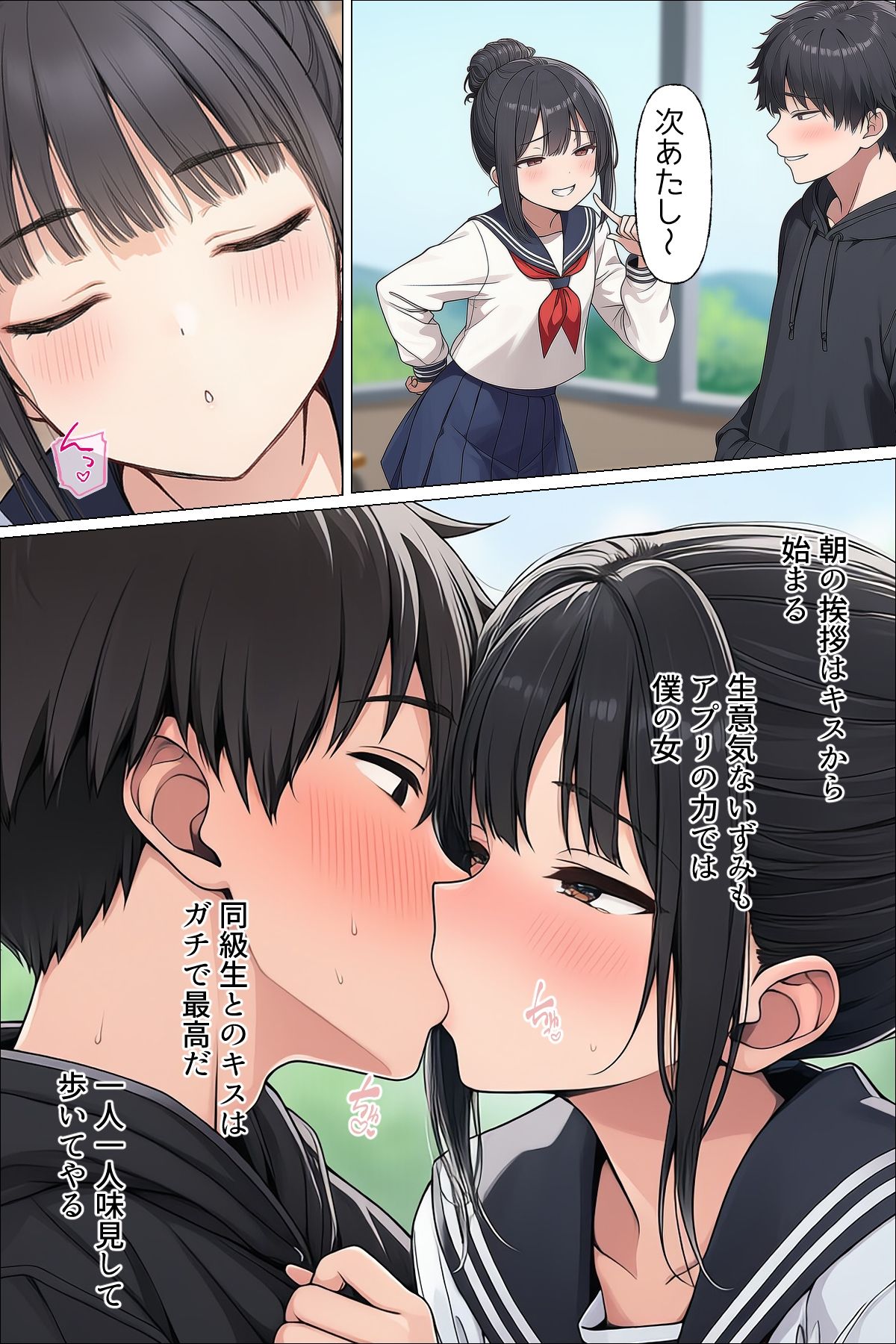 【漫画】僕が神アプリを使って女子全員とやっちゃった話 - サンプル画像 6