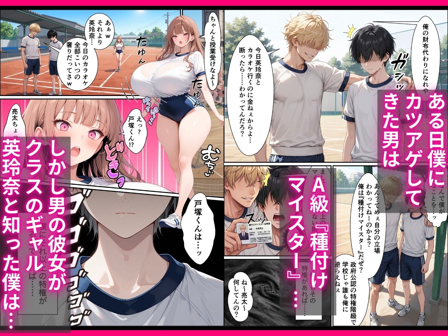 SSS級精子！？―政府公認種付けマイスターになった僕が性悪ギャルを指名する― - サンプル画像 5
