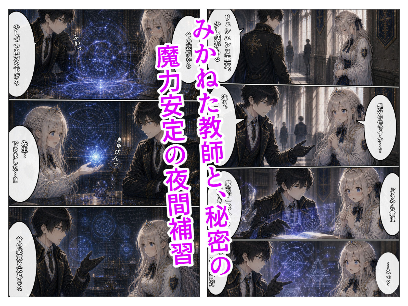落ちこぼれ王女の秘密補習 - サンプル画像 2