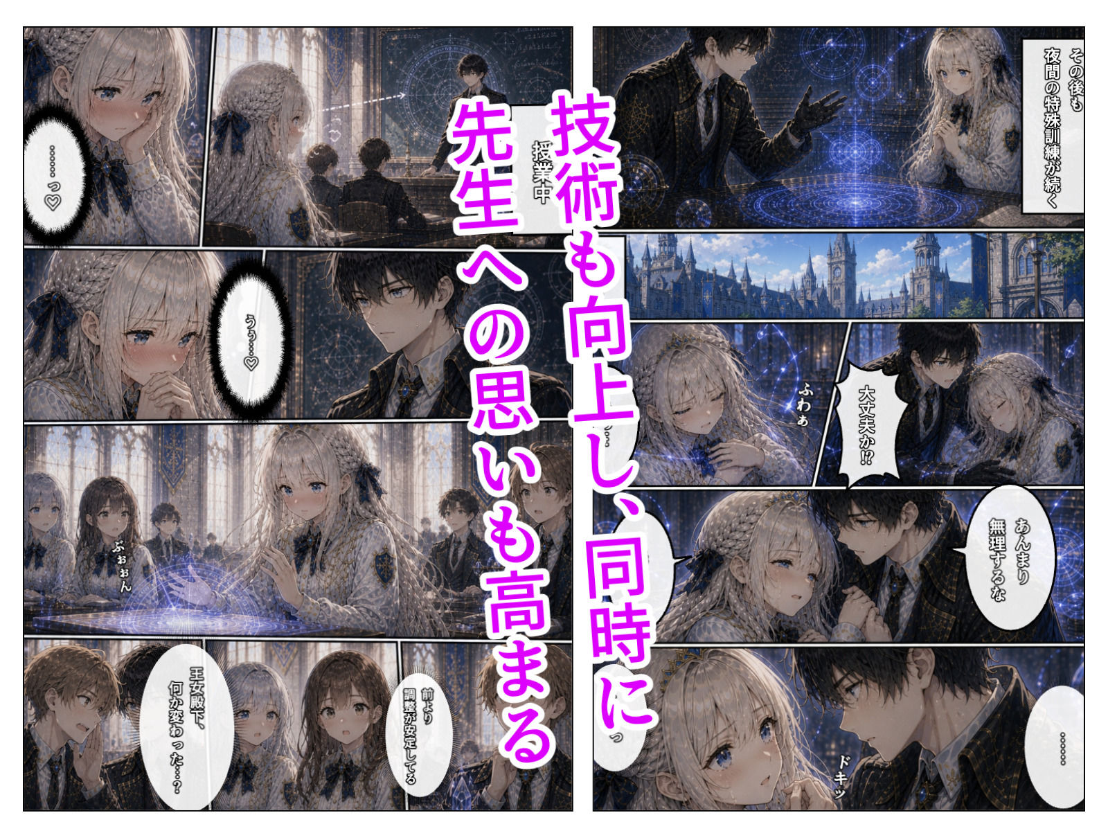 落ちこぼれ王女の秘密補習 - サンプル画像 3