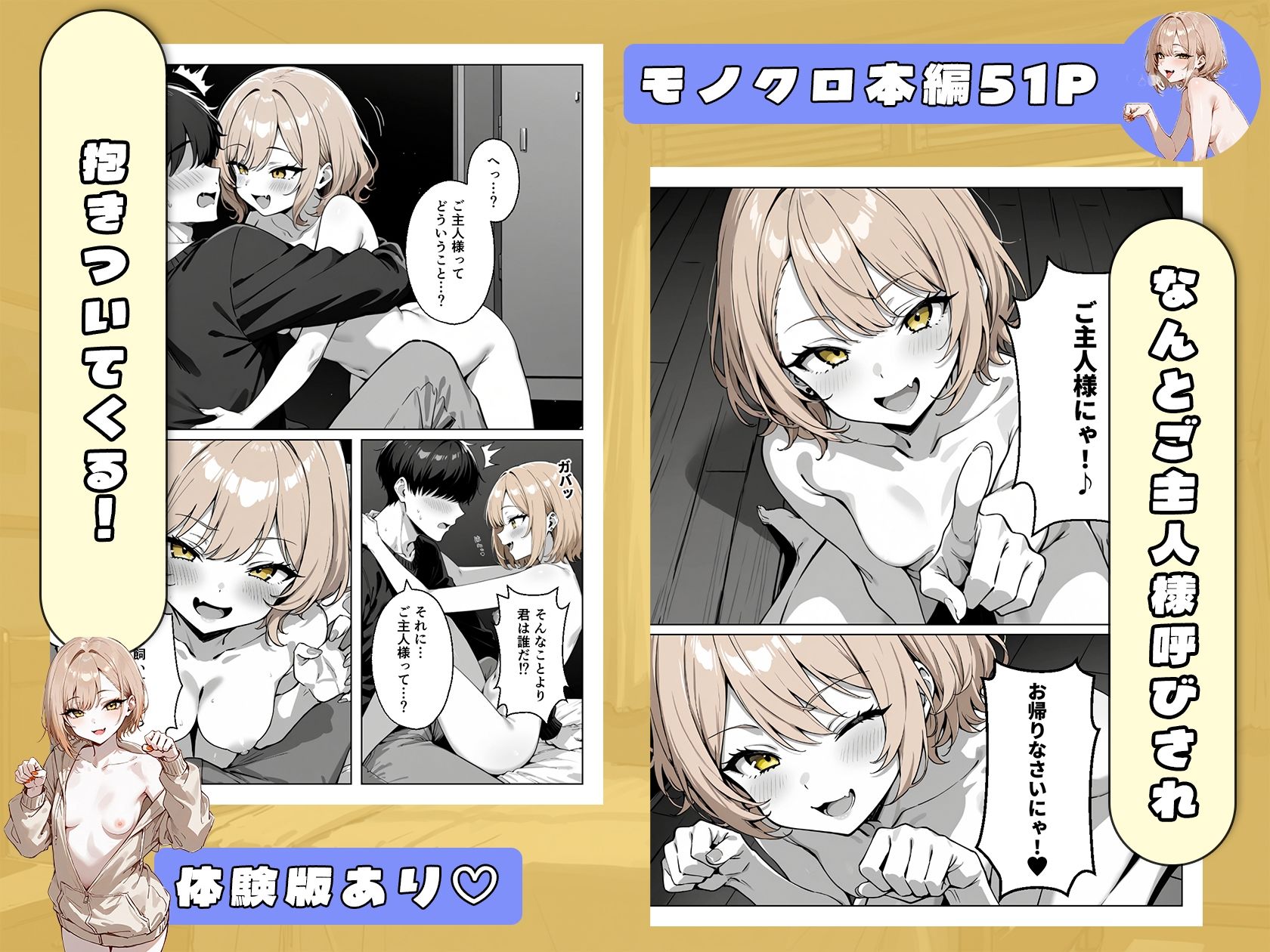 ぼくの猫は夜になるとギャルに変身する！？ - サンプル画像 5
