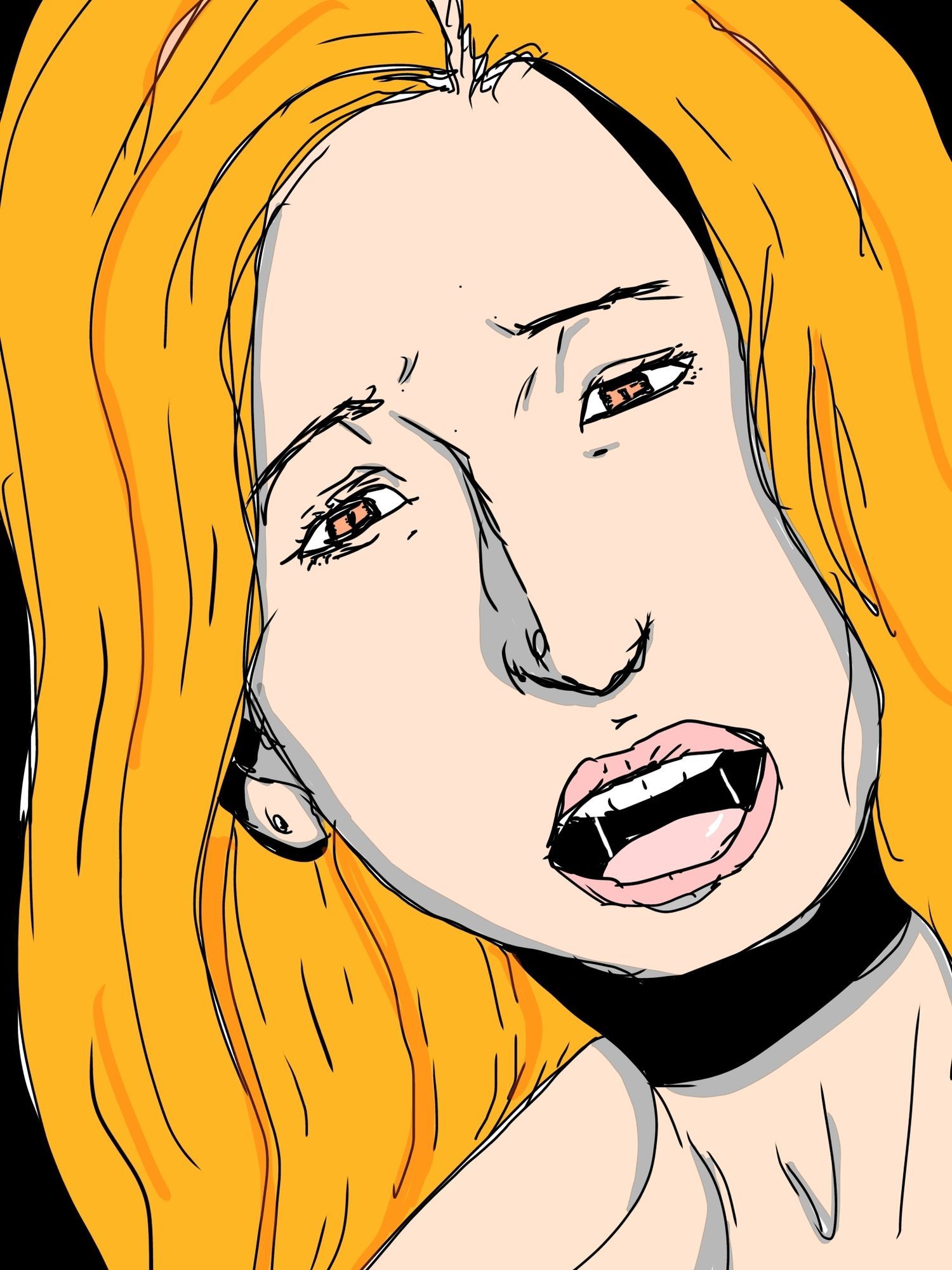 スネに傷ある男たちから身を挺して家族を守る人妻絵 - サンプル画像 1