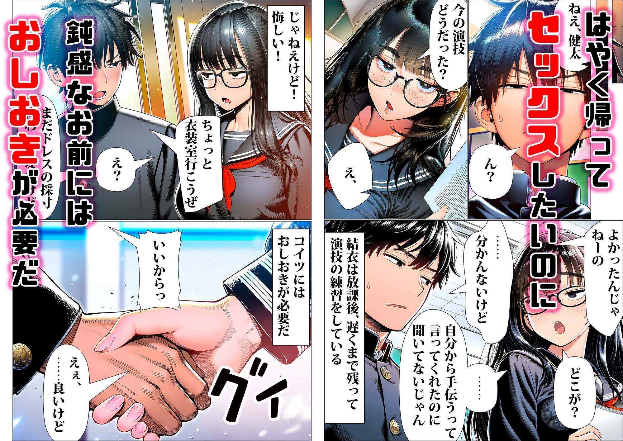 罰ゲームで地味ブスに嘘告白したら、孕ませちゃって結婚することになった2 - サンプル画像 2