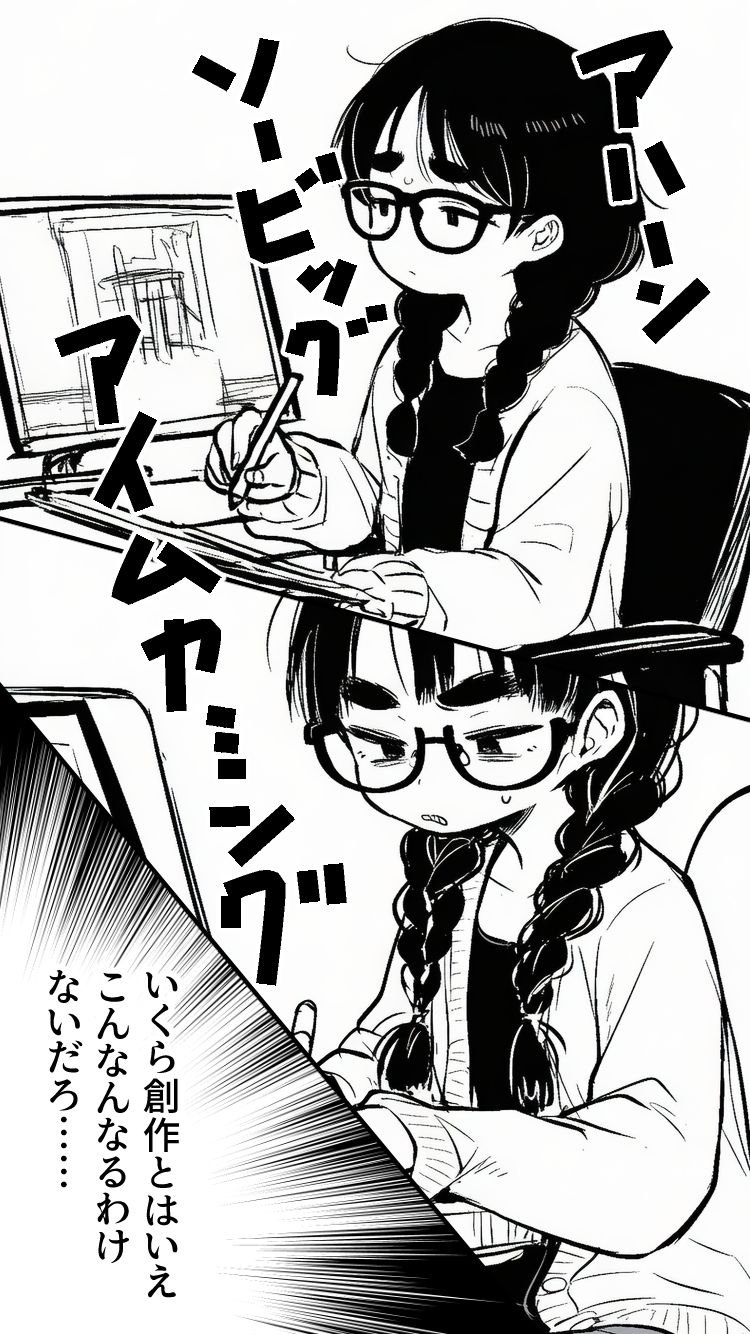 女同人作家だけどムラムラしたからチンポ貸してほしい - サンプル画像 6