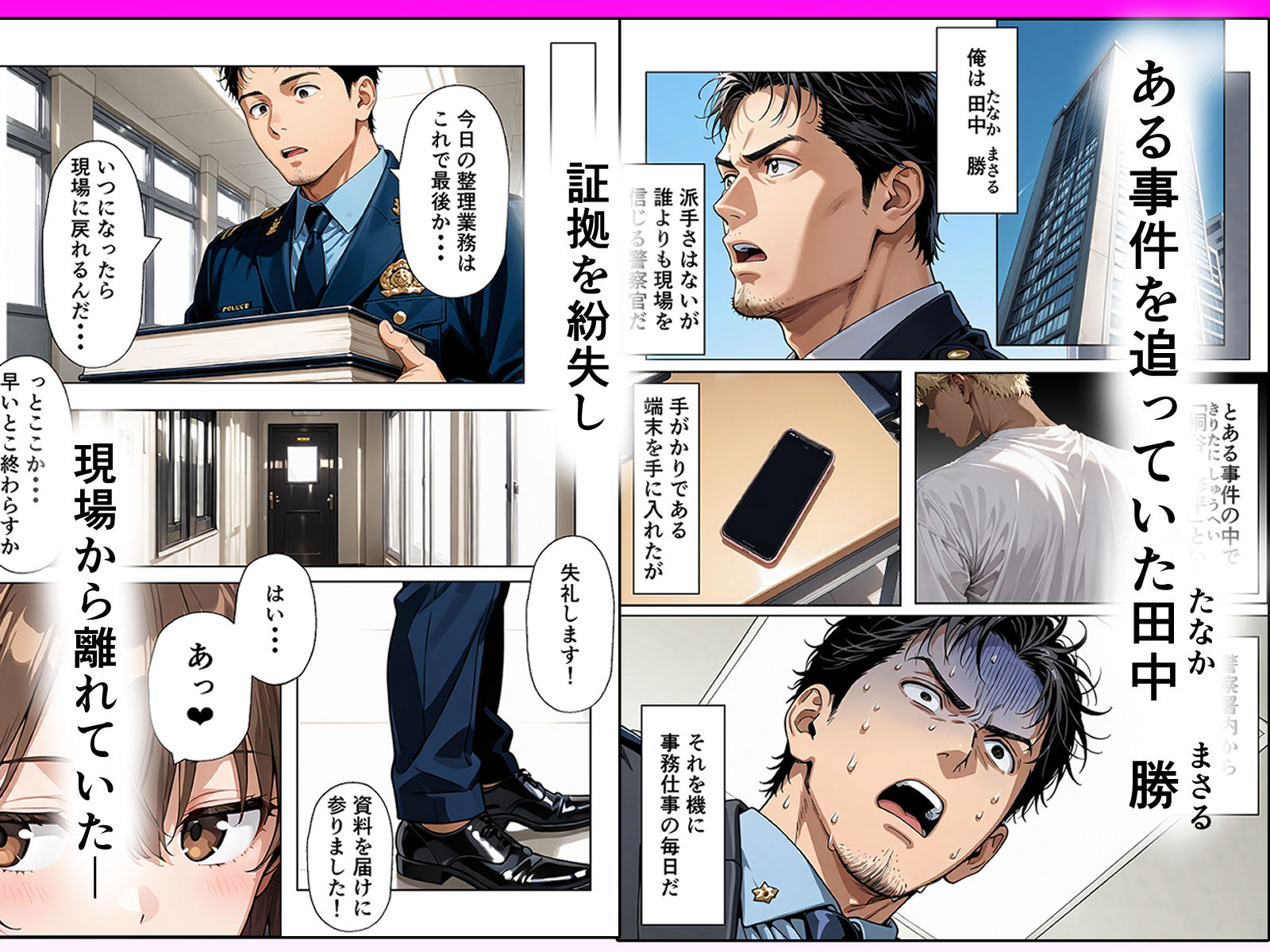 婦警憑依  後輩婦警に憑依したら事件が解決しそうな件  CaseI  相良ひなた編 - サンプル画像 1