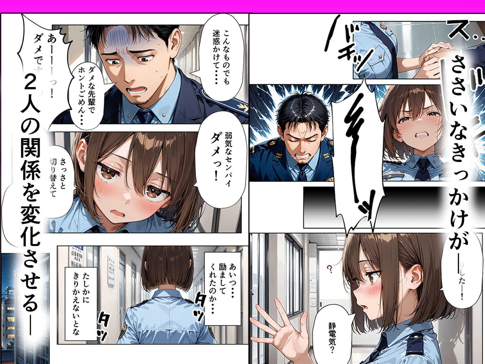 婦警憑依  後輩婦警に憑依したら事件が解決しそうな件  CaseI  相良ひなた編 - サンプル画像 3