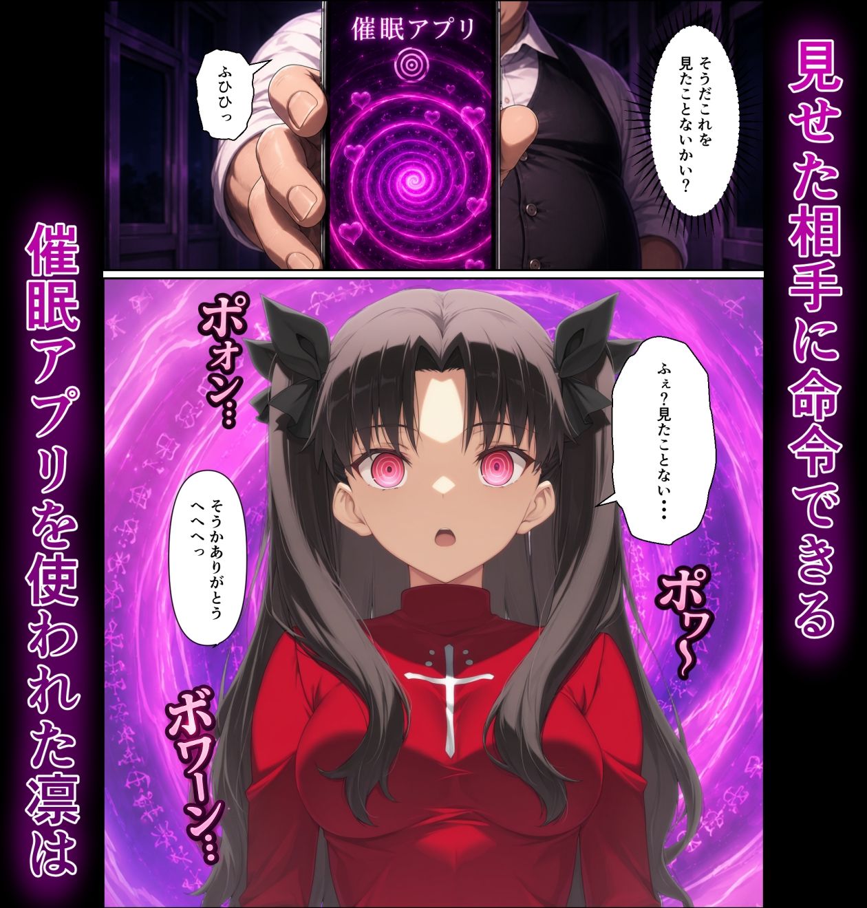 快楽催●アプリ「遠坂凛編」 - サンプル画像 1
