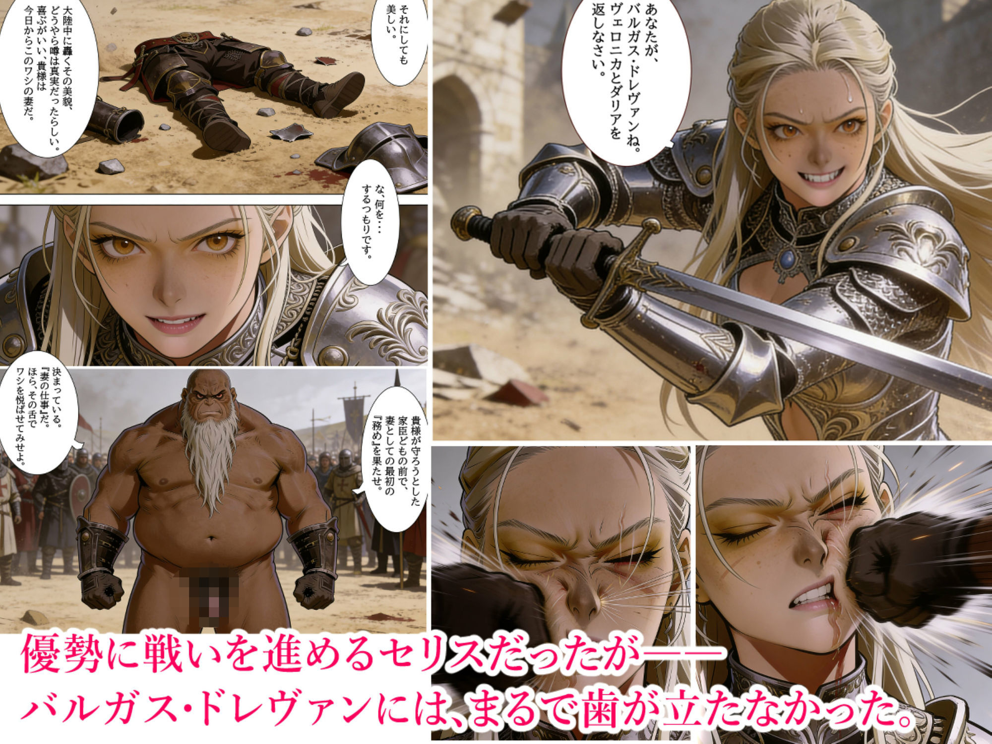 3戦姫、堕ちる - サンプル画像 8