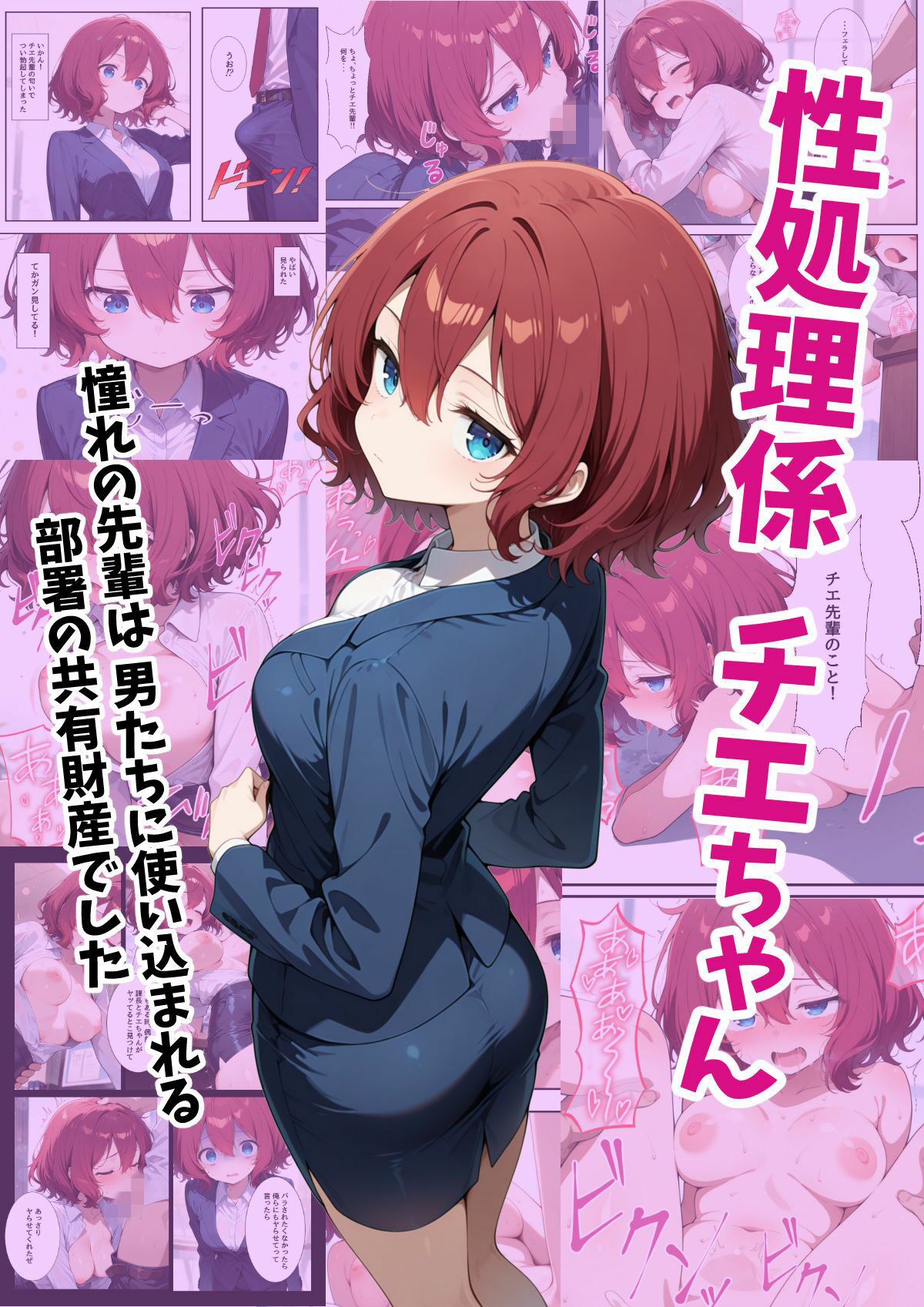 性処理係チエちゃん  〜憧れの先輩は男たちに使い込まれる部署の共有財産でした〜 - サンプル画像 1