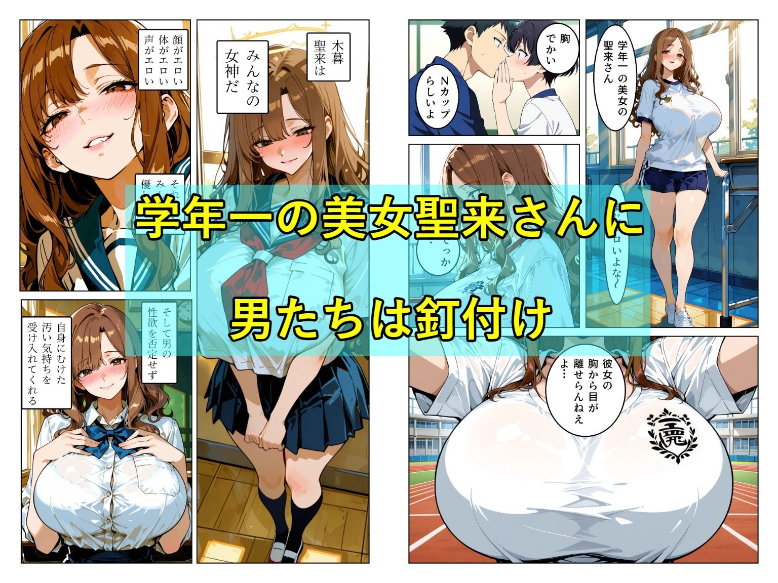 男の子はみ〜んな愛してあげる誰でも愛する聖来さん - サンプル画像 1