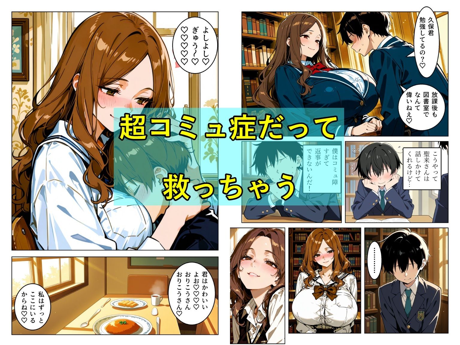 男の子はみ〜んな愛してあげる誰でも愛する聖来さん - サンプル画像 9