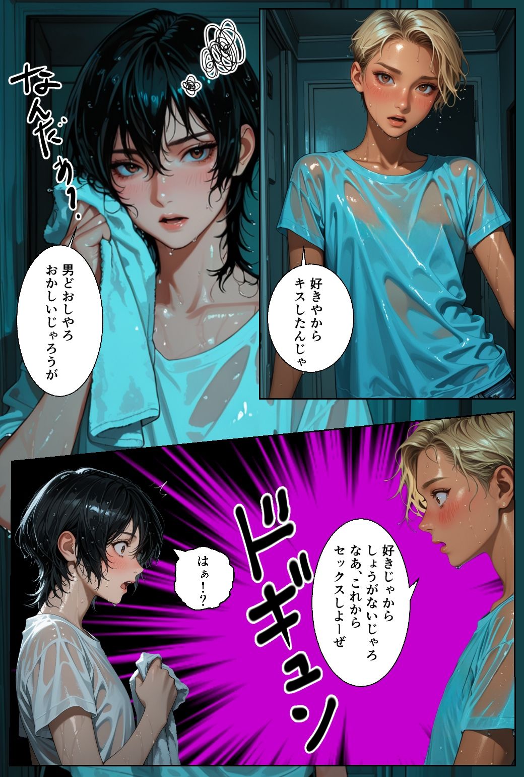 男の娘かおるのけんじと初あなるの巻 - サンプル画像 3