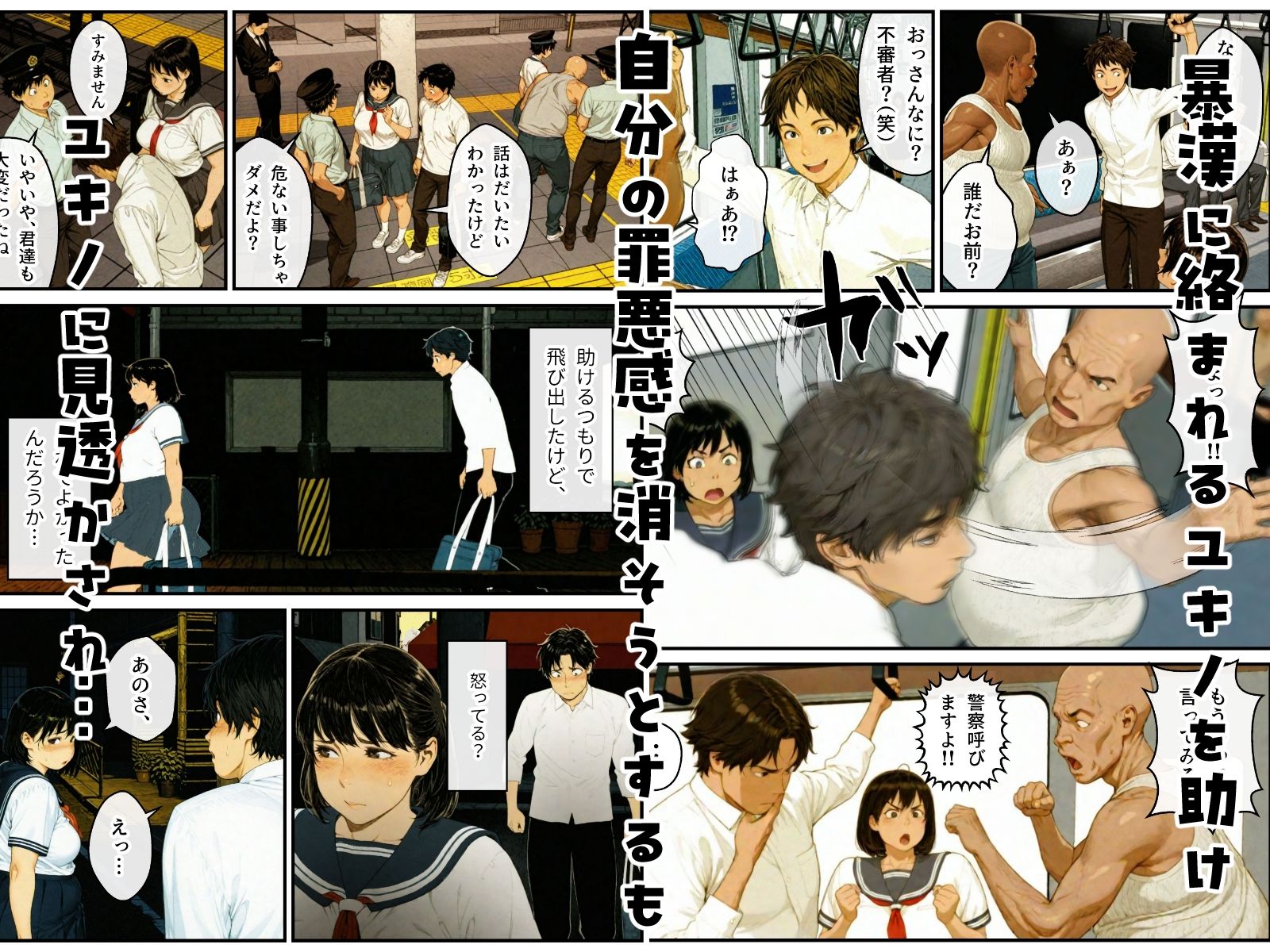 ポチャで体臭キツイ幼馴染とラブラブ仲直りセックス！？ - サンプル画像 5