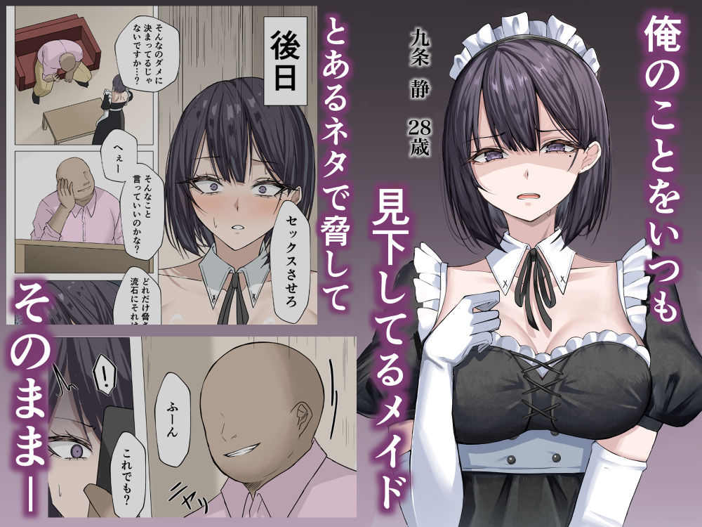 クール系メイドさんに命令して中出しS〇Xする話 - サンプル画像 1