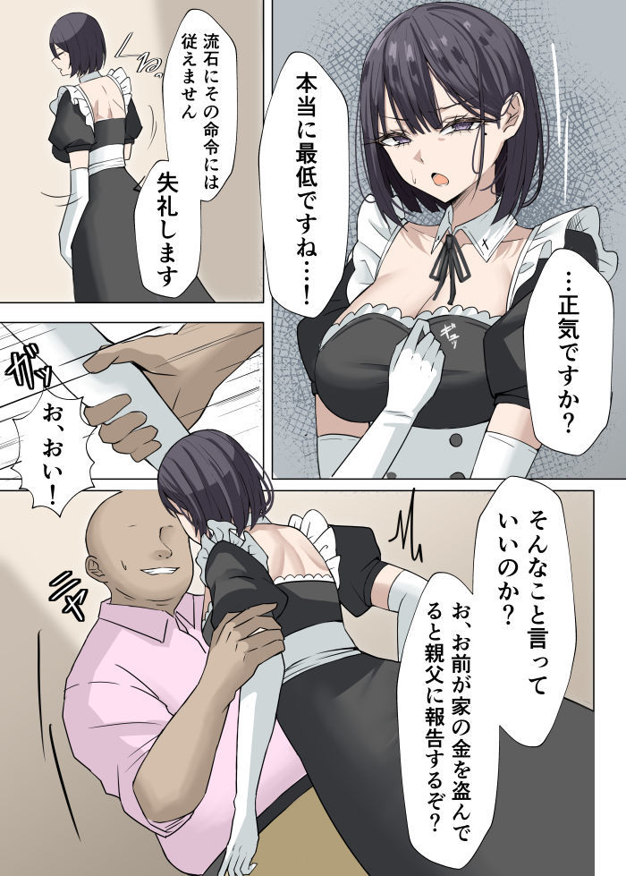 クール系メイドさんに命令して中出しS〇Xする話 - サンプル画像 7