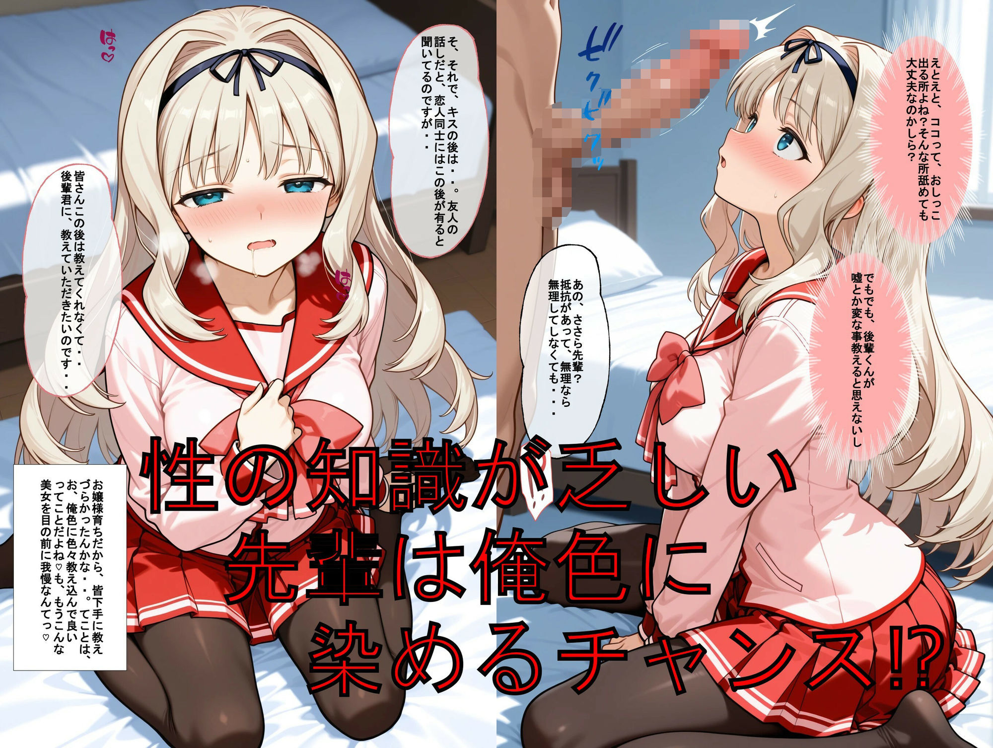 推しキャラ召喚した俺！  無知で健気な先輩と甘美で最高なエッチを  〜久〇川  ささら〜 - サンプル画像 3
