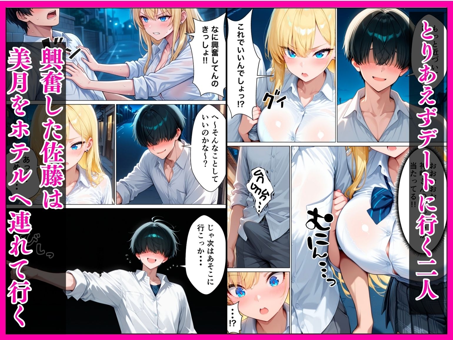 レンタル彼女を呼んだらクラスの一軍ギャルが来た話 - サンプル画像 4