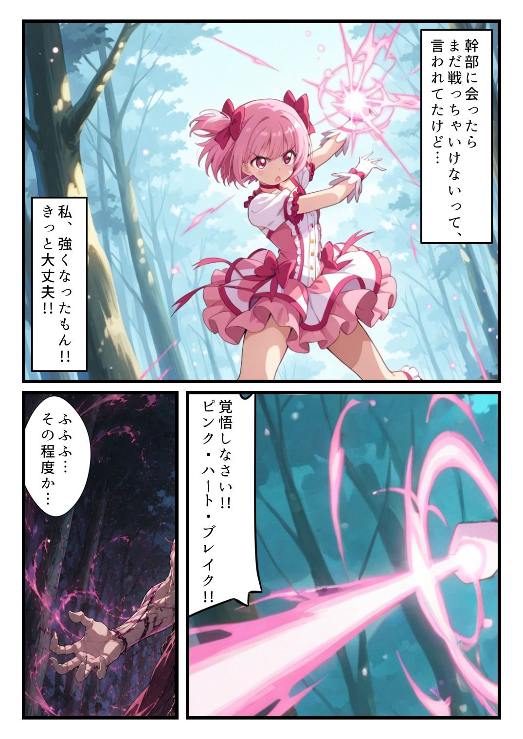 敗北魔法少女〜マジカル・ハートが粉砕され、肉便器に堕ちるまで〜 - サンプル画像 5