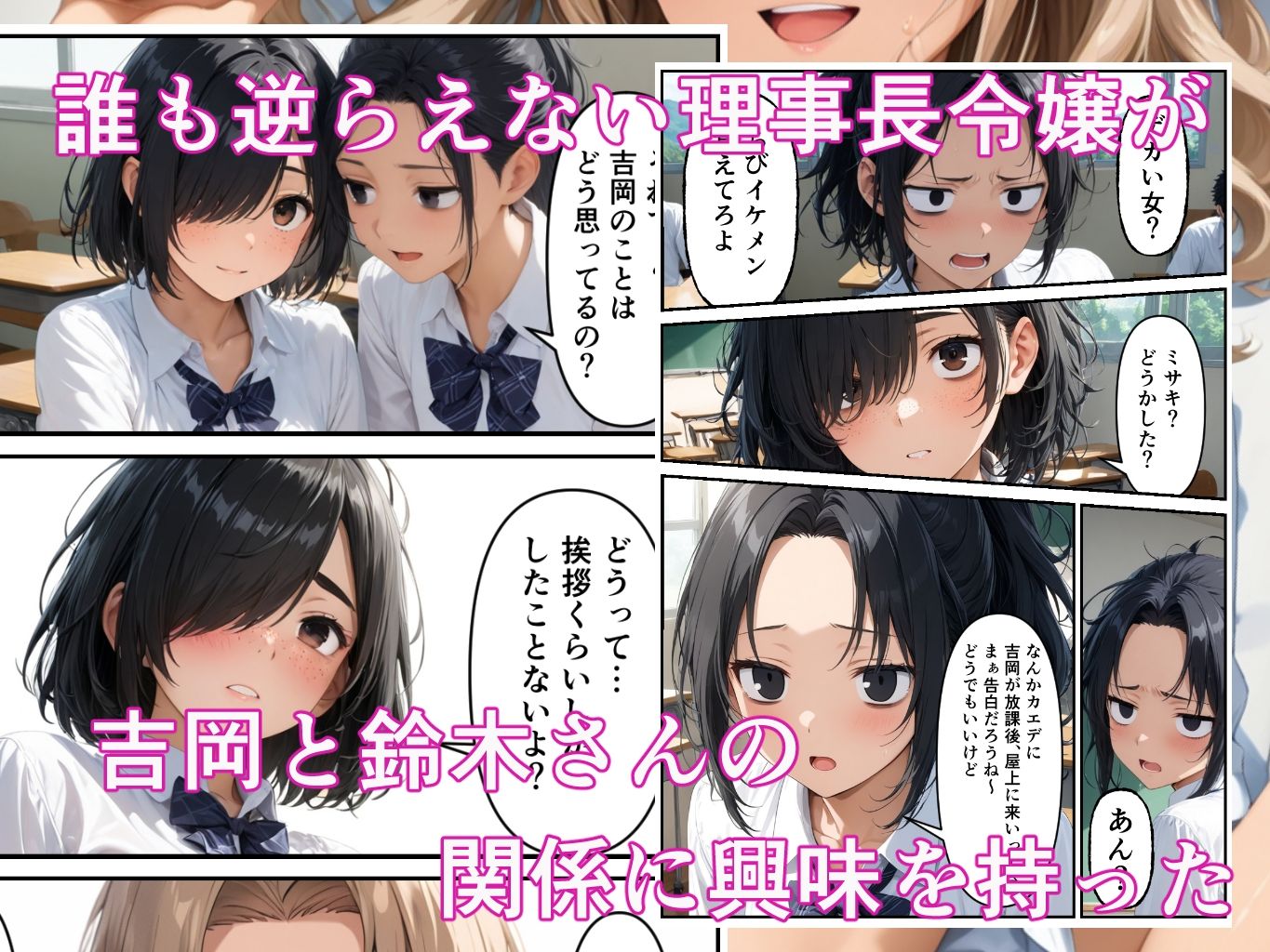 理事長の娘だからって、ここまで好き放題していいんですか？ - サンプル画像 3