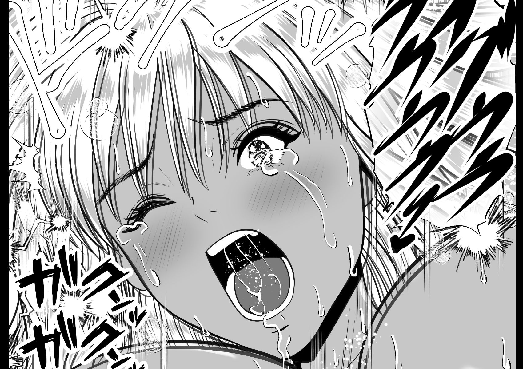 僕を大好きな白黒ギャルが、ヤらせまくってくれる話 - サンプル画像 8